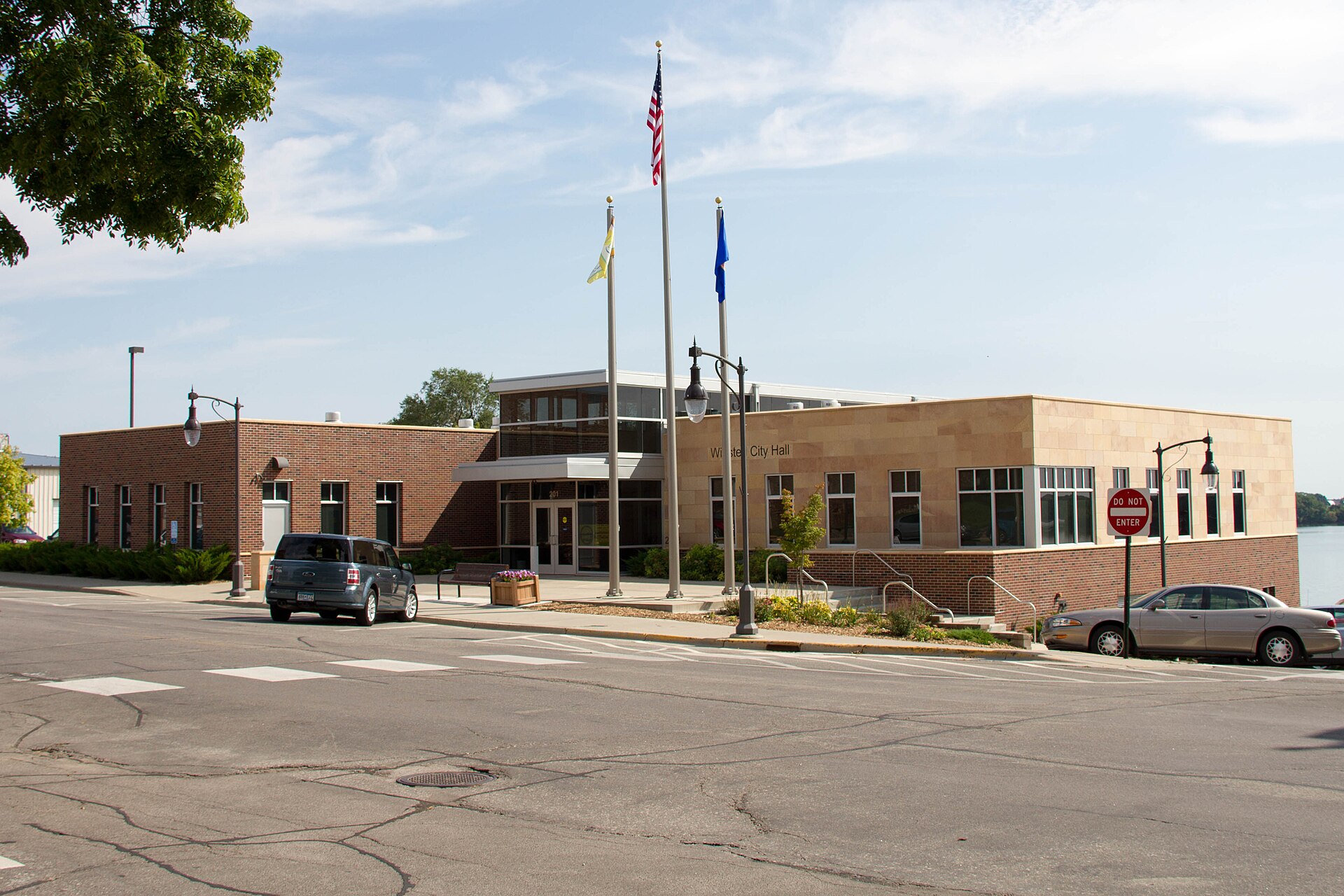City hall in Winsted, Minnesota