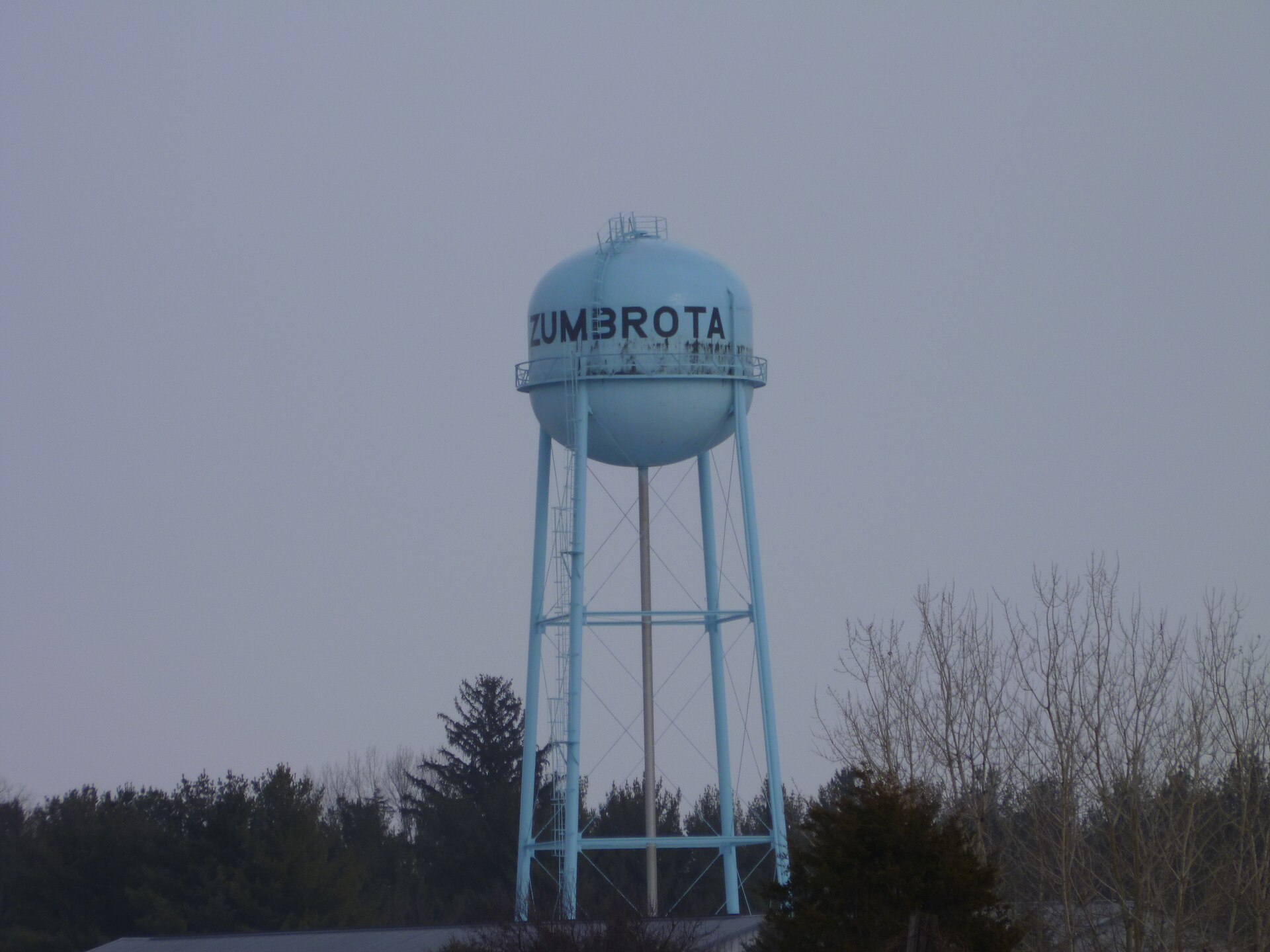 Zumbrota, MN water tower — Minnesota