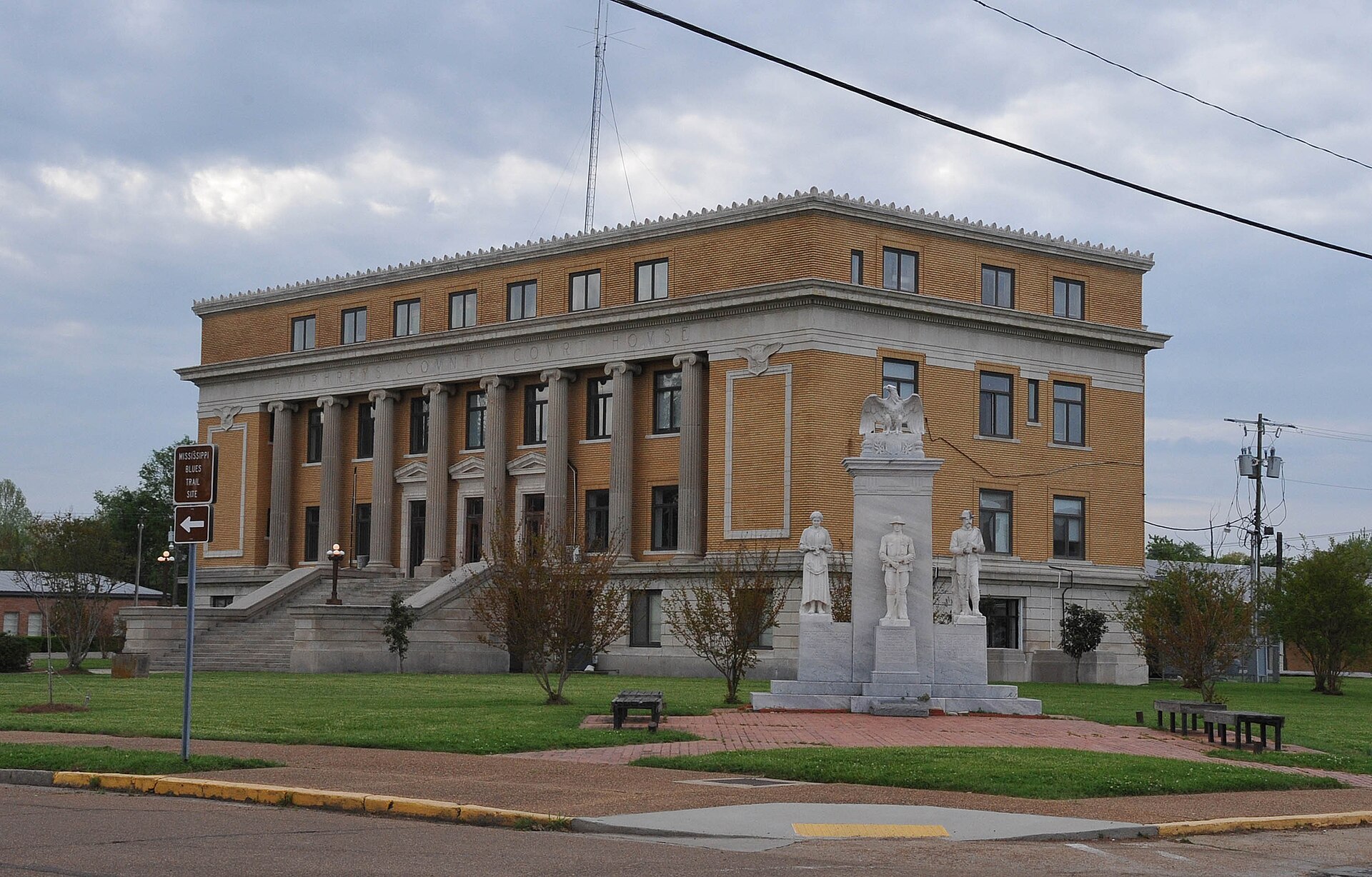 BUILT DURING THE 1920’S IN BEAUX ARTS STYLE — Humphreys County, Mississippi