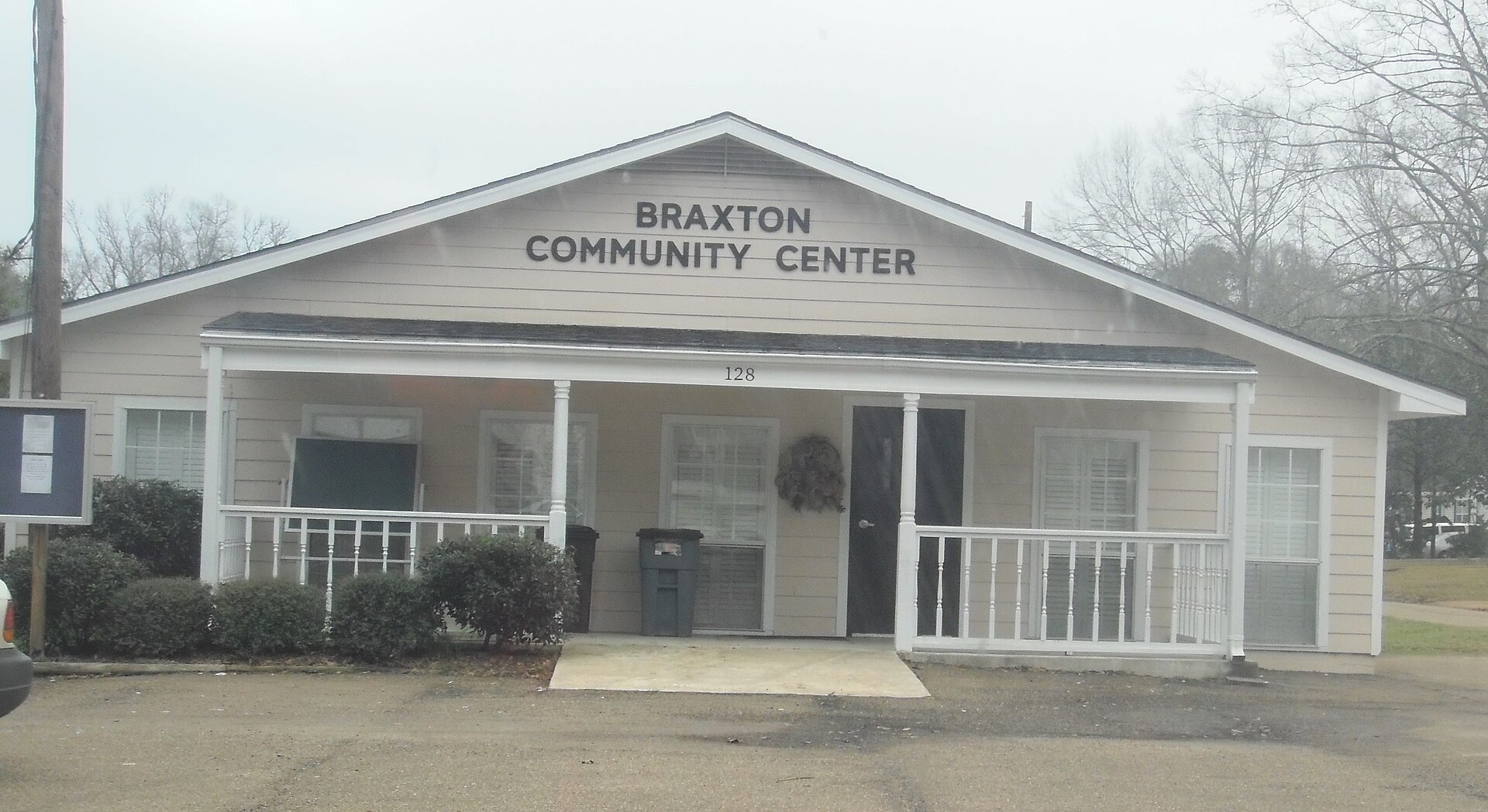 This is a photo of the Braxton Community Center — Mississippi