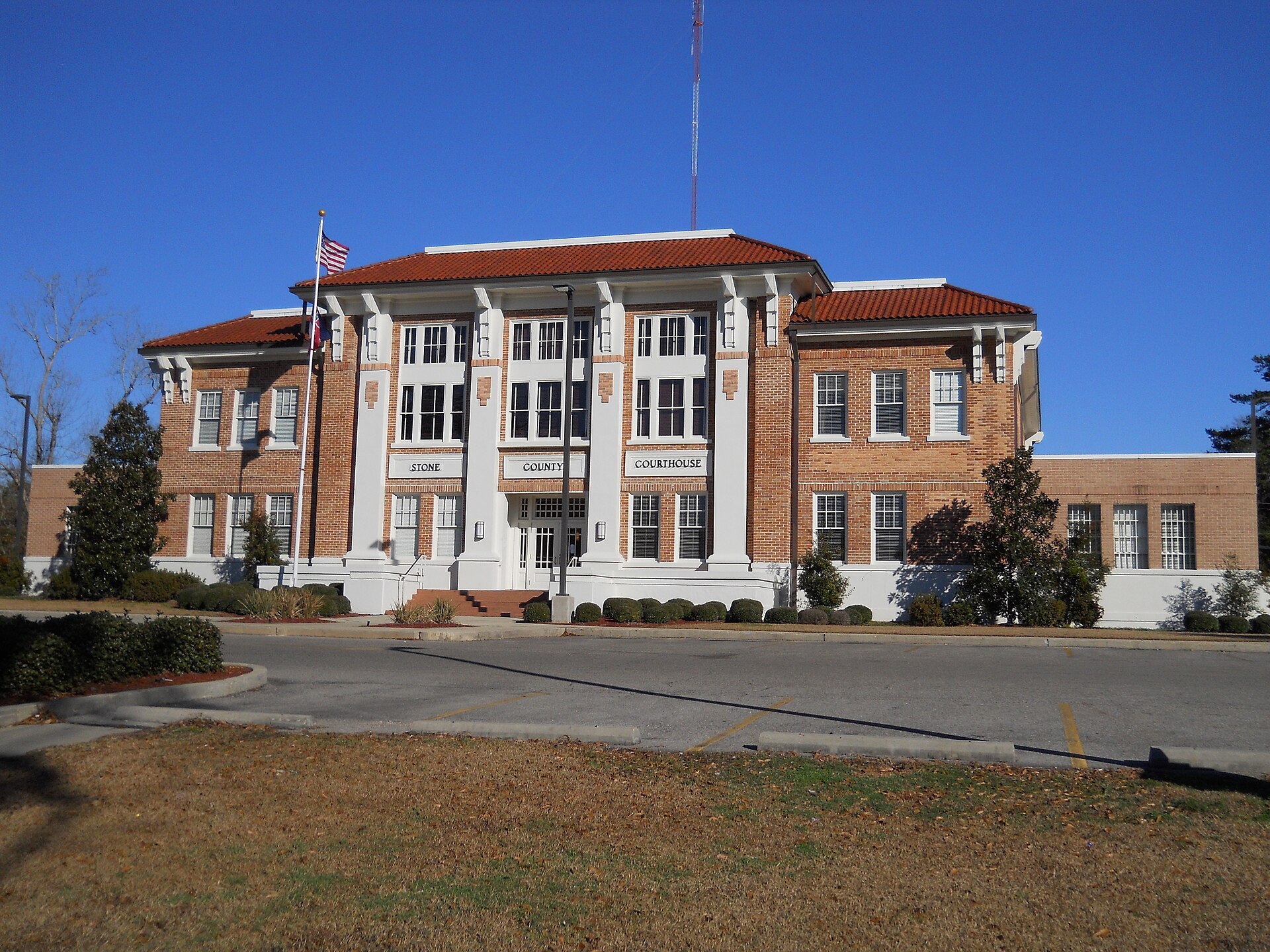 Stone County Courthouse, Wiggins, Mississippi, USA