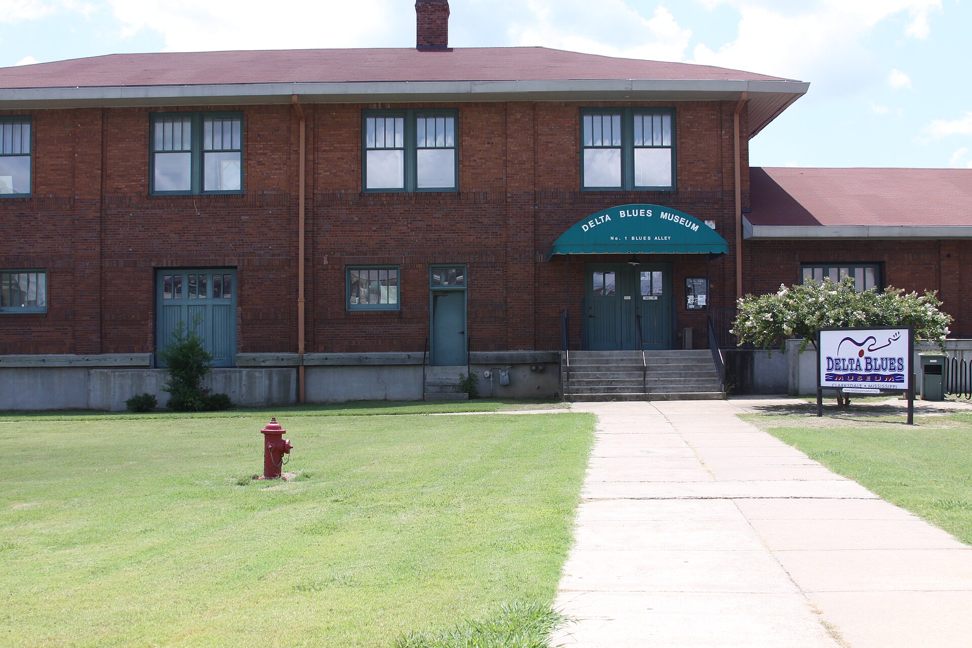 Delta Blues Museum, Clarksdale, Mississippi, United States.