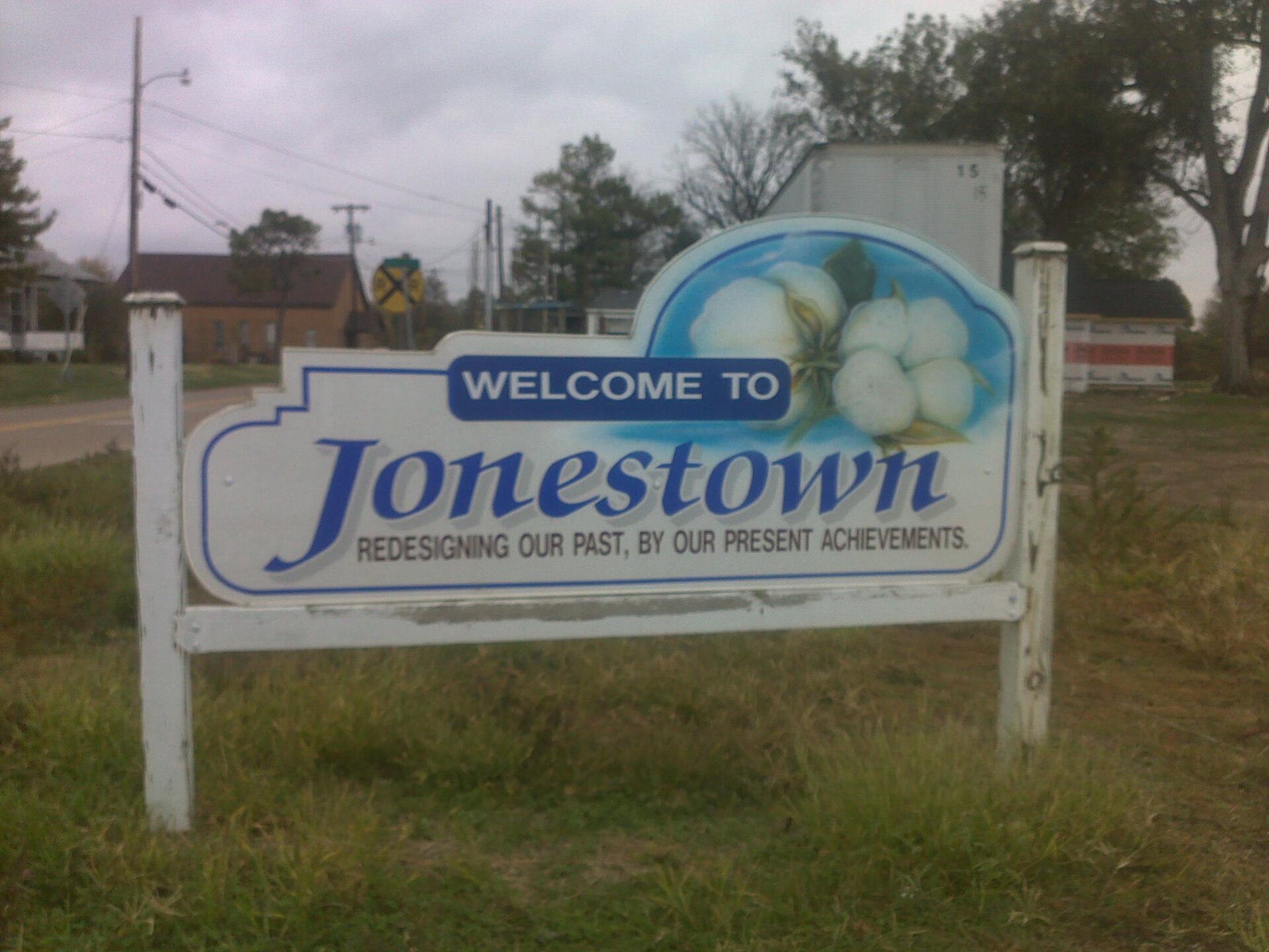 Jonestown Mississippi Welcome Sign