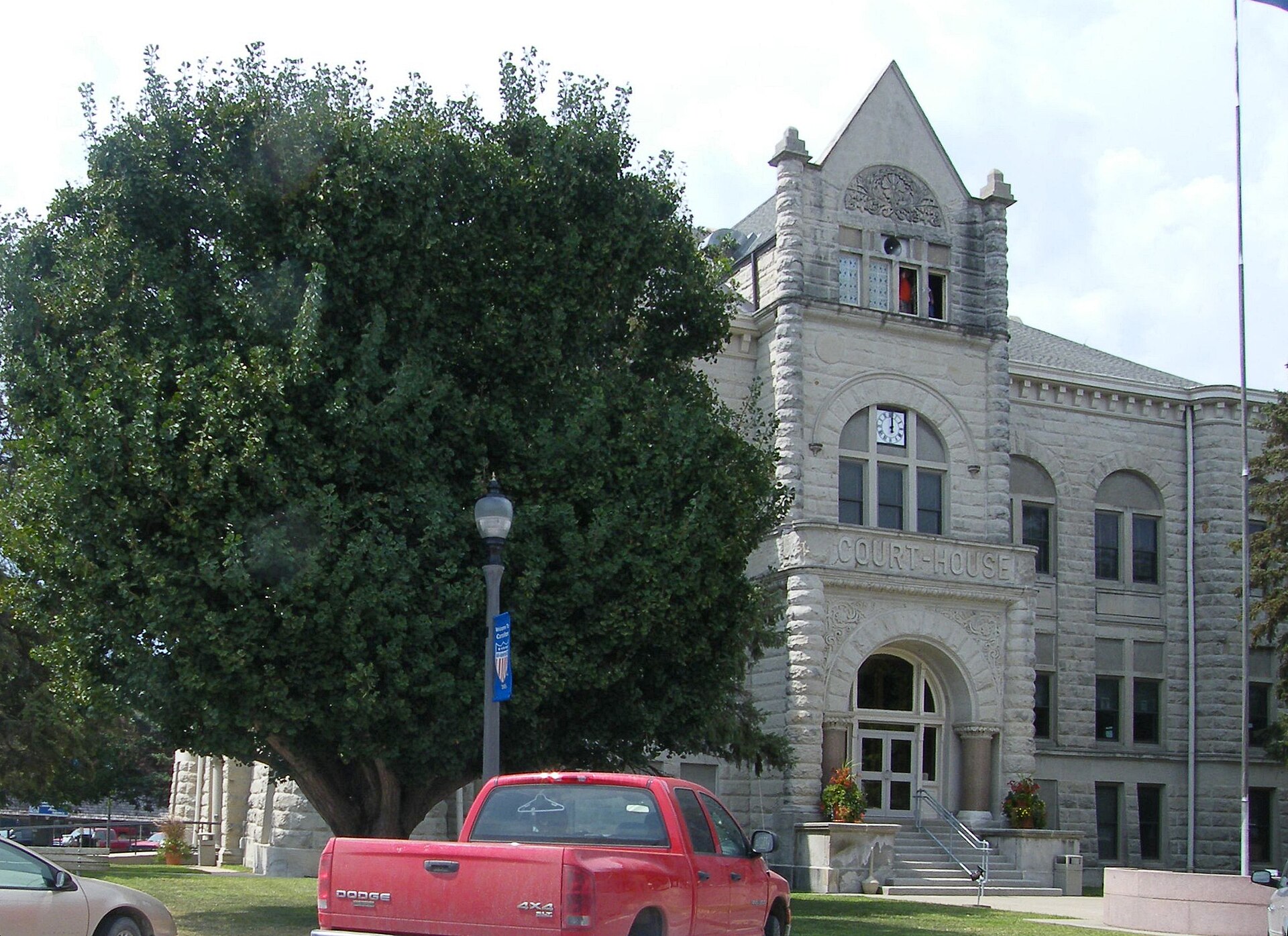 Carroll County Courthouse in Carrollton, Missouri This is an image of a place or building that is listed on the National Register of Historic Places in the United States of America.