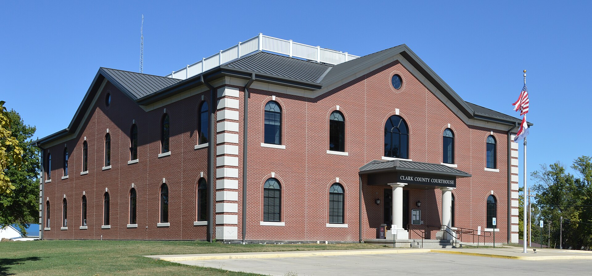 Clark County, Missouri, courthouse in Kahoka