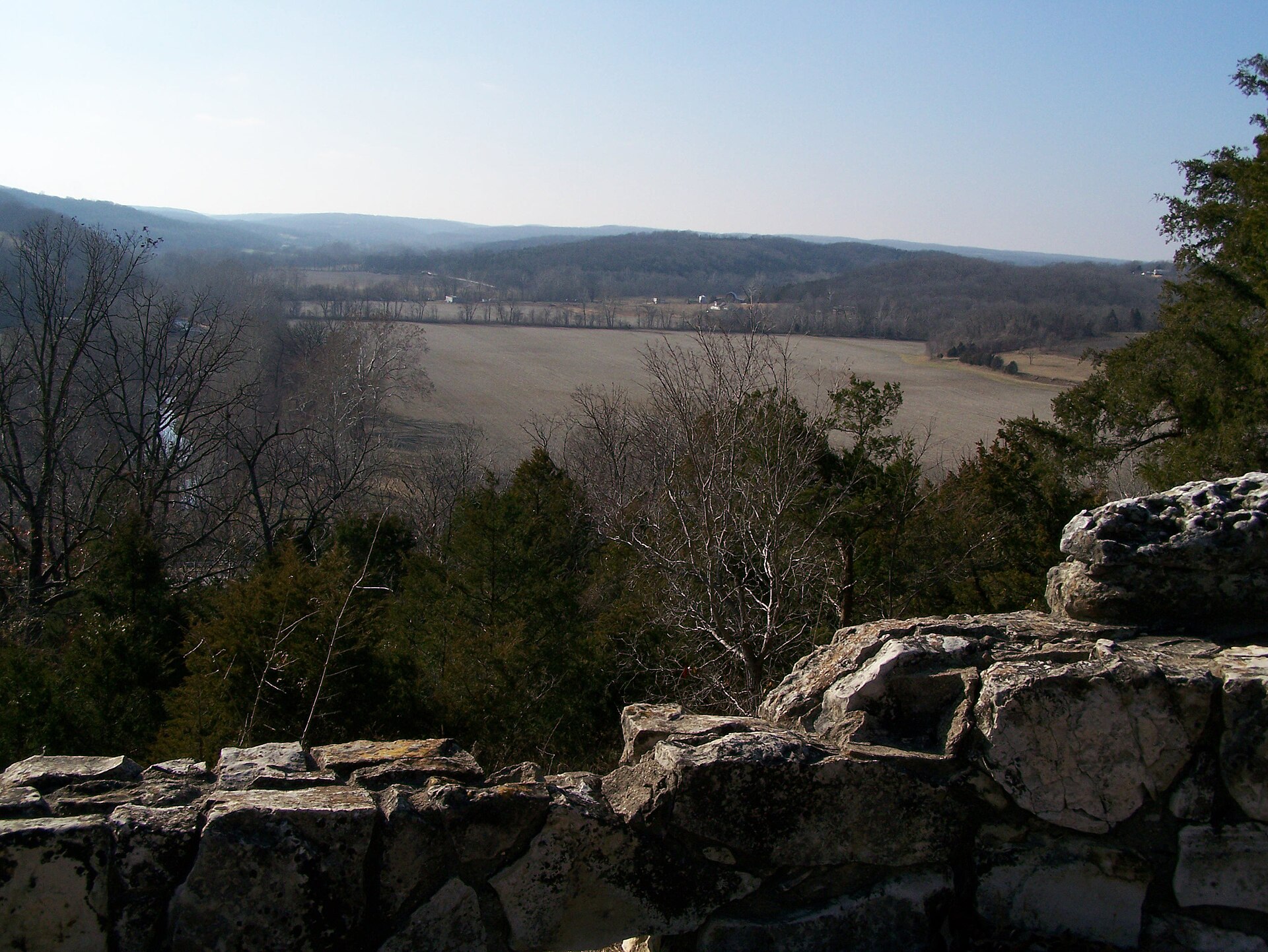 Roadside park on Highway 61 in Bloomsdale, MO (USA). — Missouri