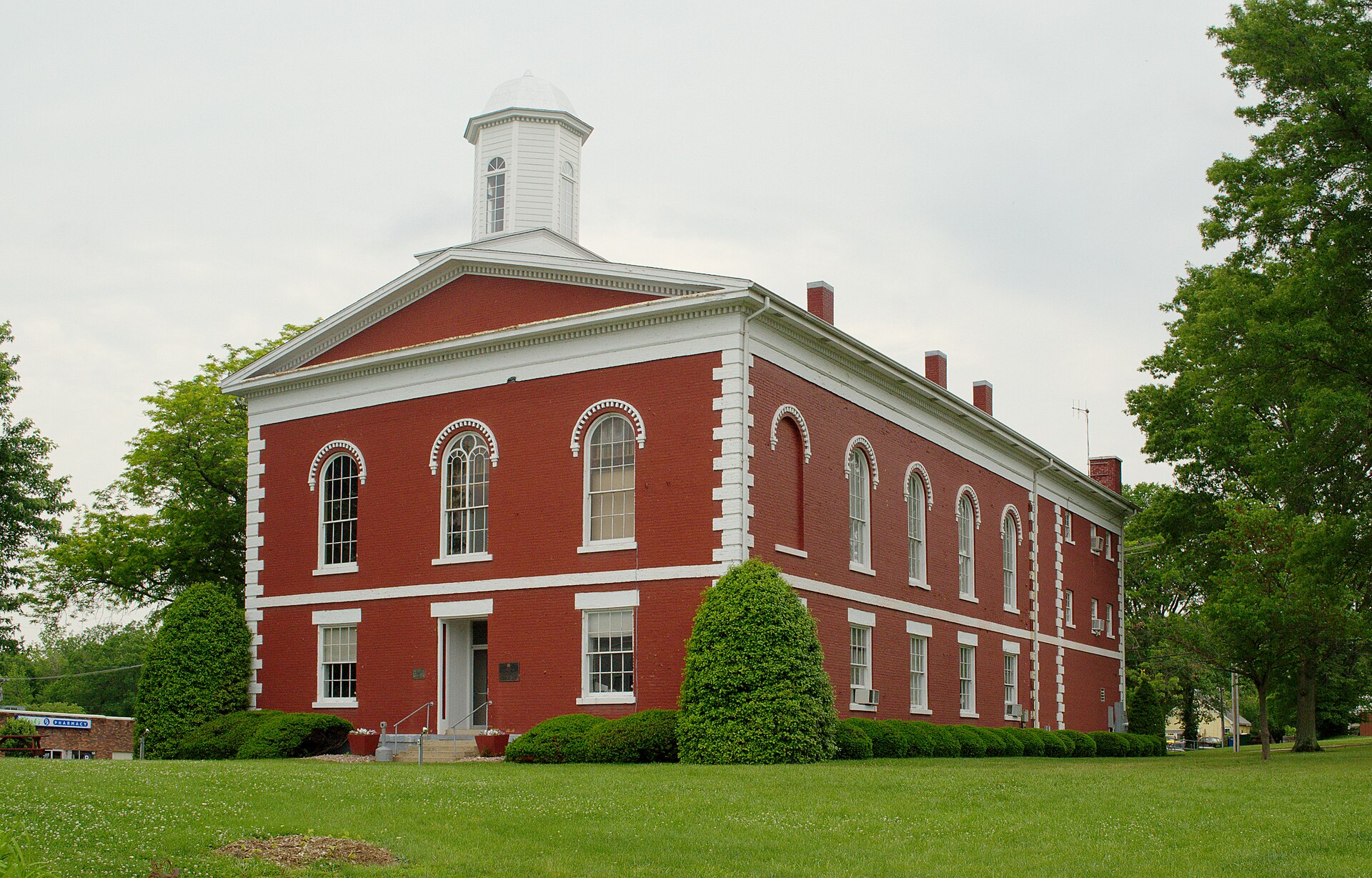 The county courthouse for Iron County, Missouri in Ironton.