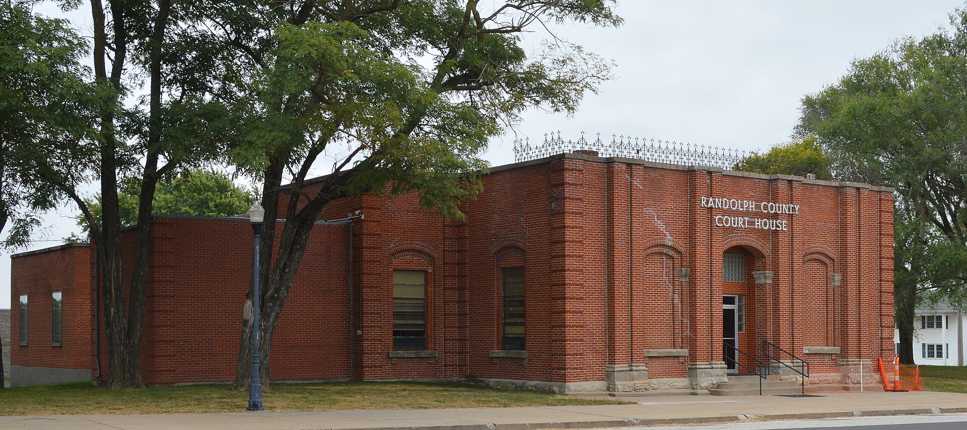 Randolph County, Missouri, historic courthouse in Huntsville.