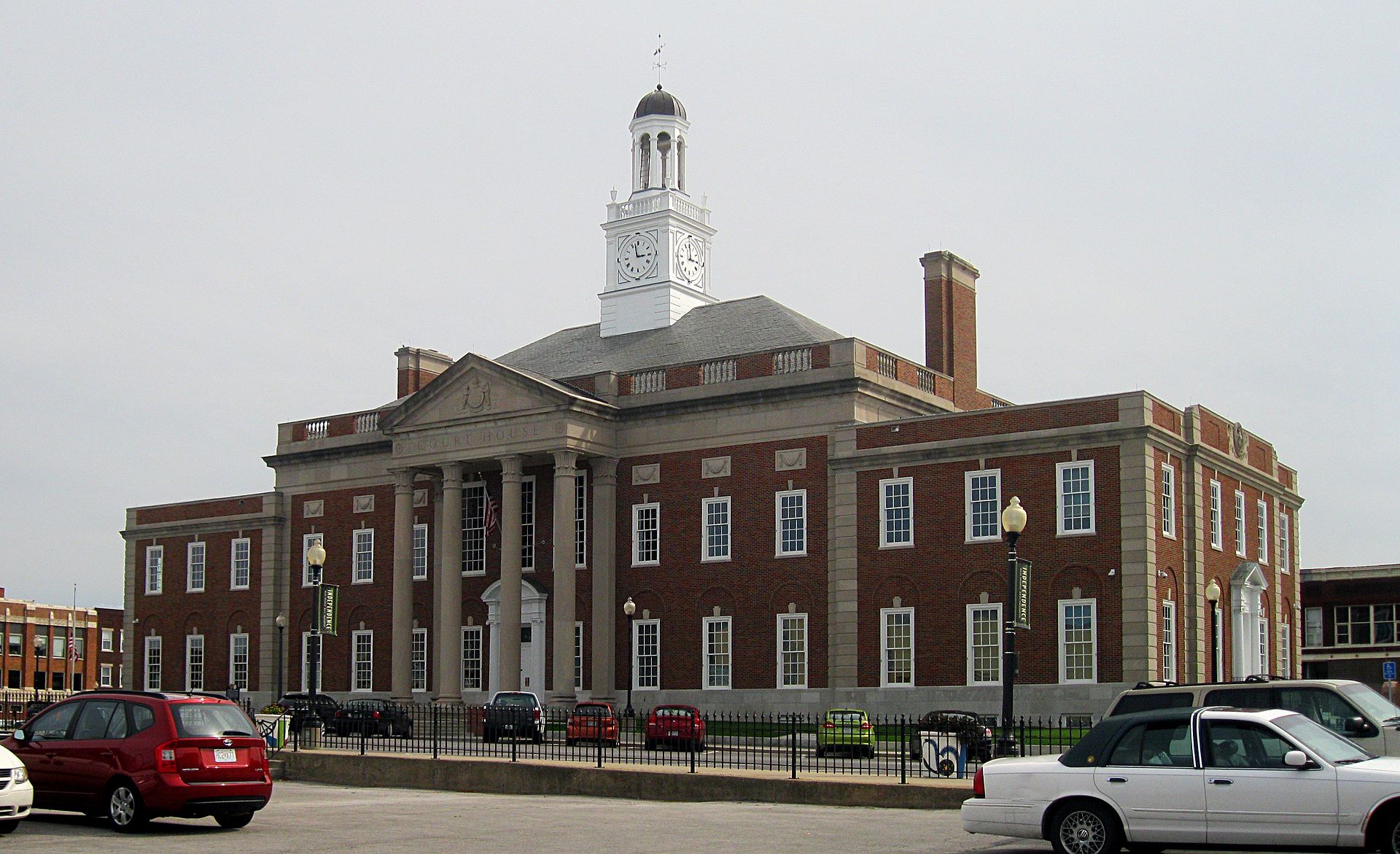 Jackson County Courthouse in Independence, Missouri, listed on the National Register of Historic Places.