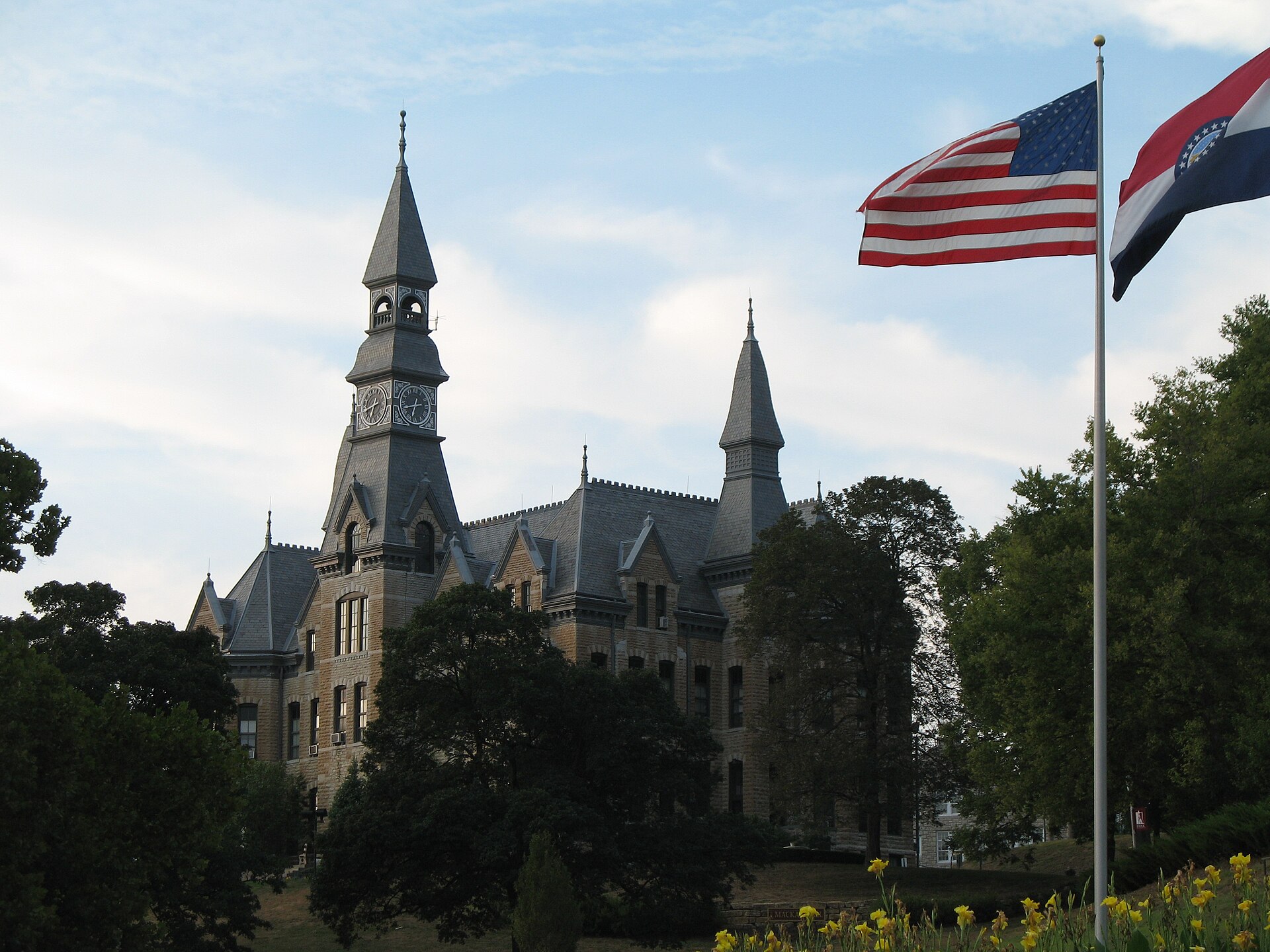 McKay Hall at Park University in Parkville Photo by poster in September 2007. Listed on the NRHP in 1979 — Missouri