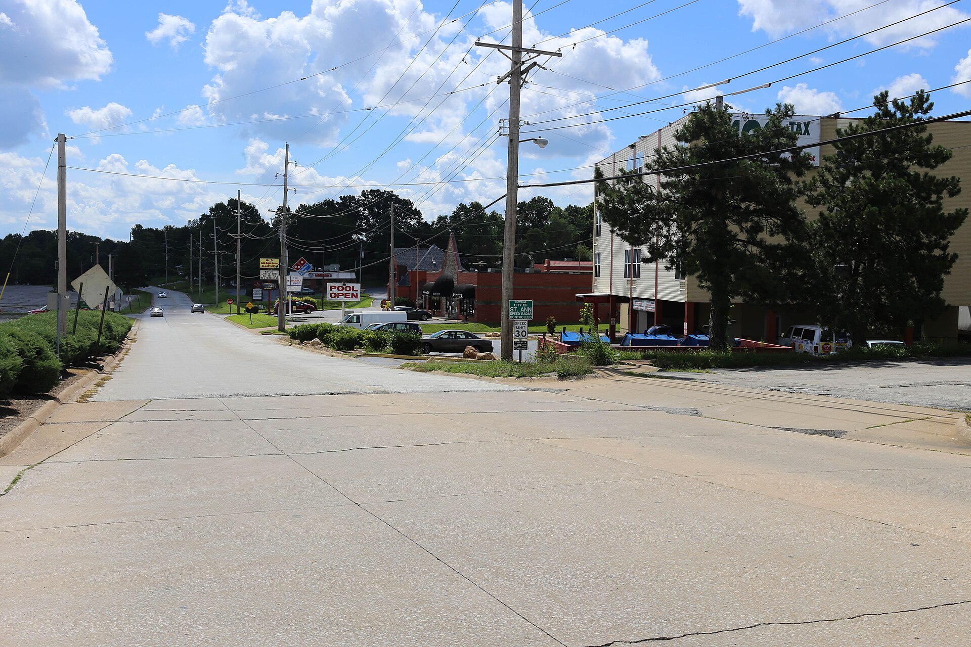 Across from the Mall — St. Ann, Missouri