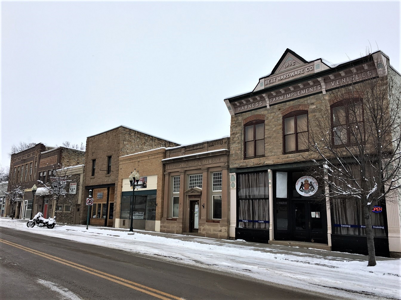 Belt Commercial Historic District — Montana