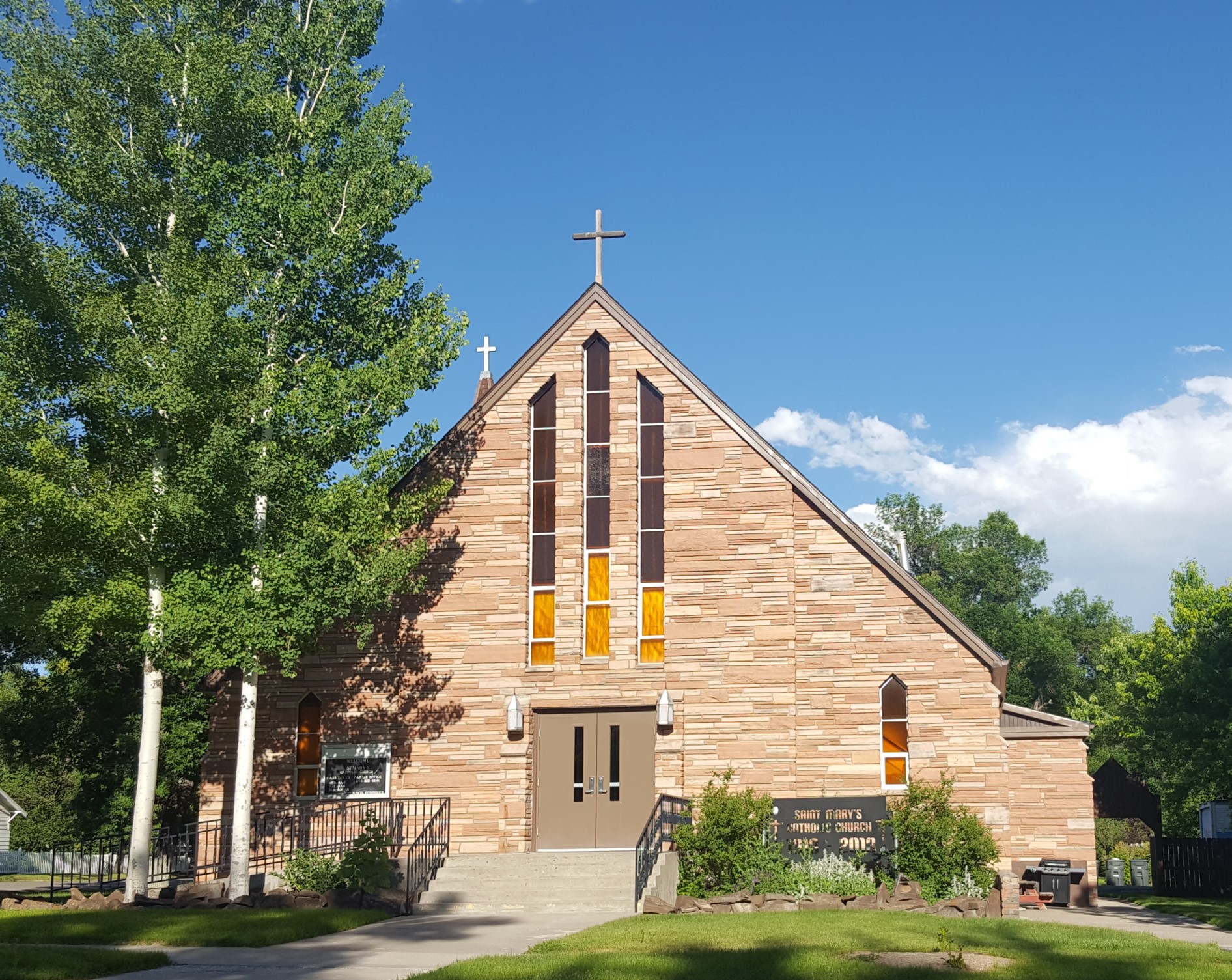 Saint Mary Catholic Church in Columbus Montana