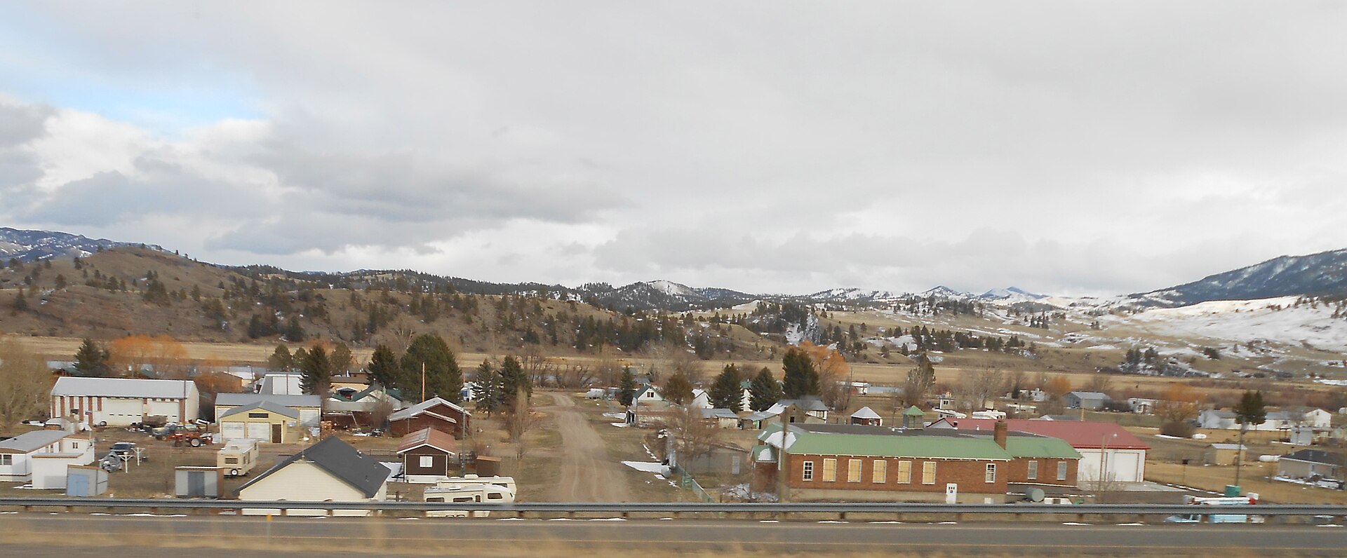 Craig, Montana, as viewed from Interstate 15