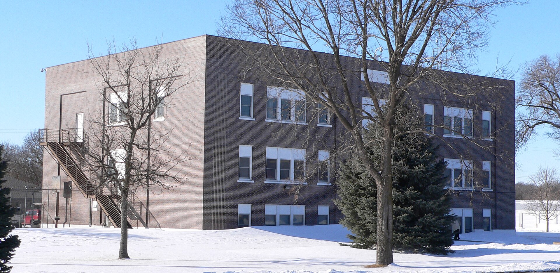 Courthouse in Center, Nebraska