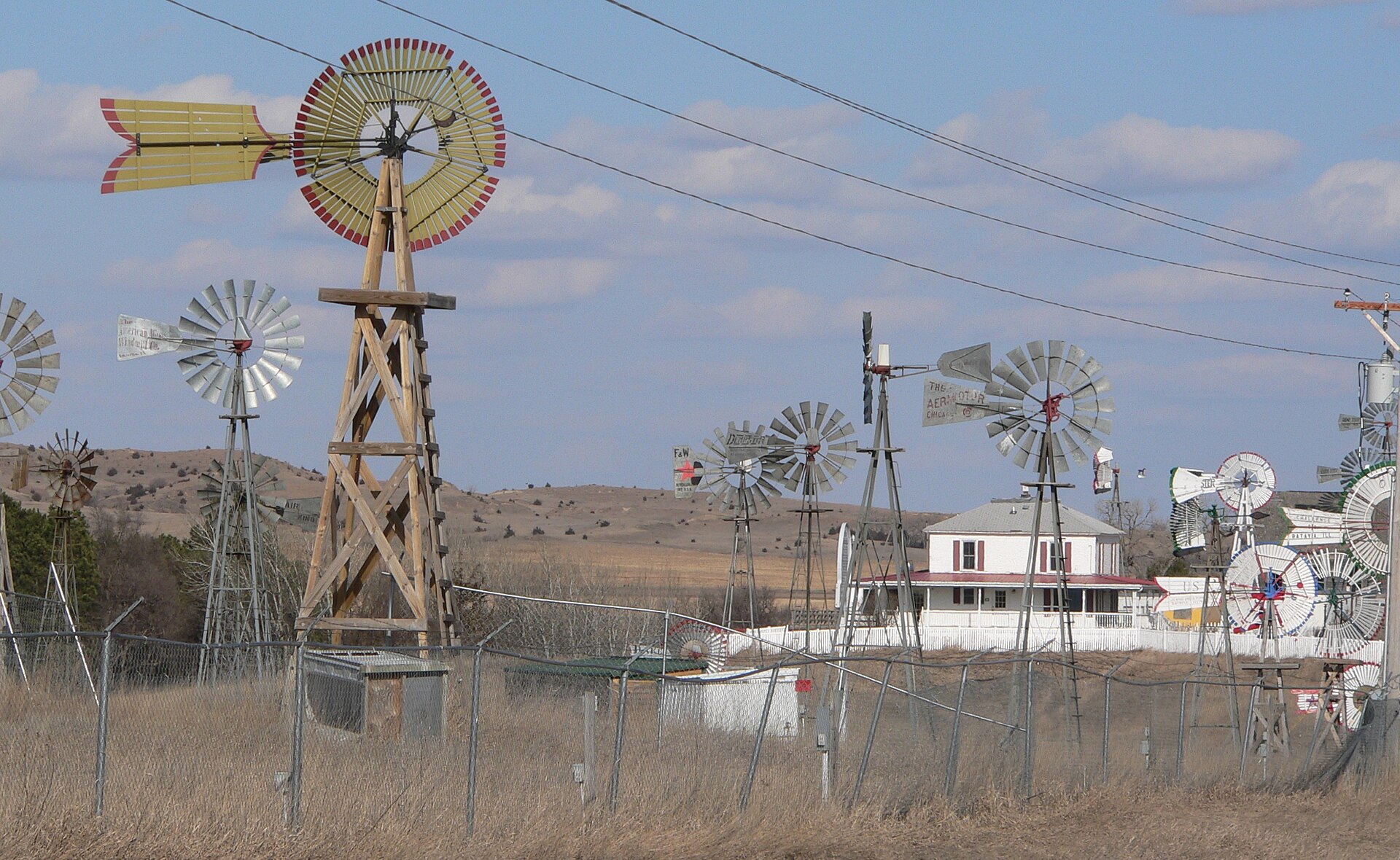 Fields and countryside in Comstock, Nebraska