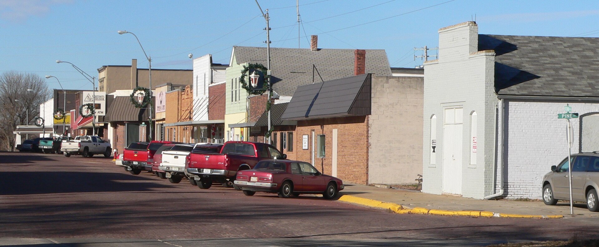 Downtown Dodge, Nebraska.