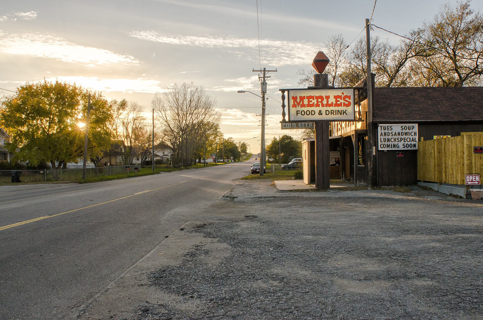 Merle's Food & Drink in Emerald, Nebraska