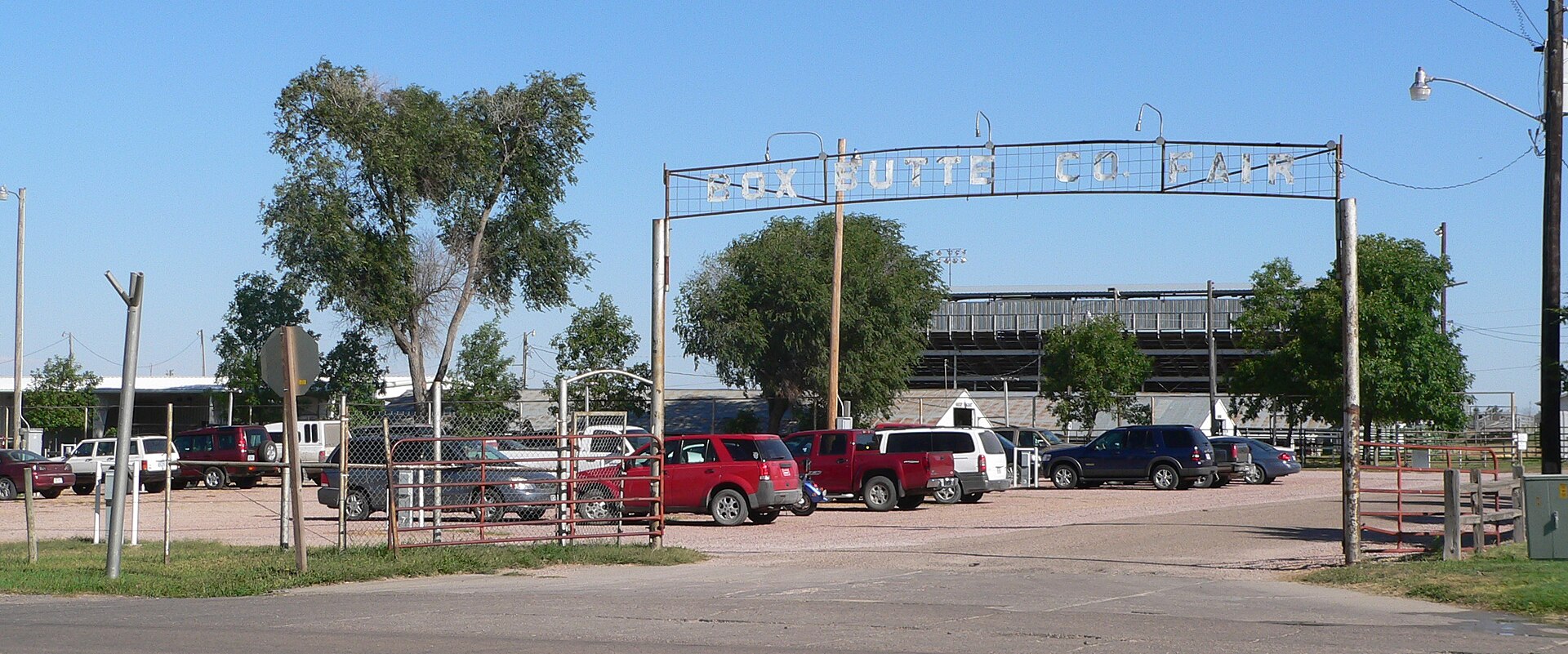 Box Butte County Fairgrounds in Hemingford, Nebraska.
