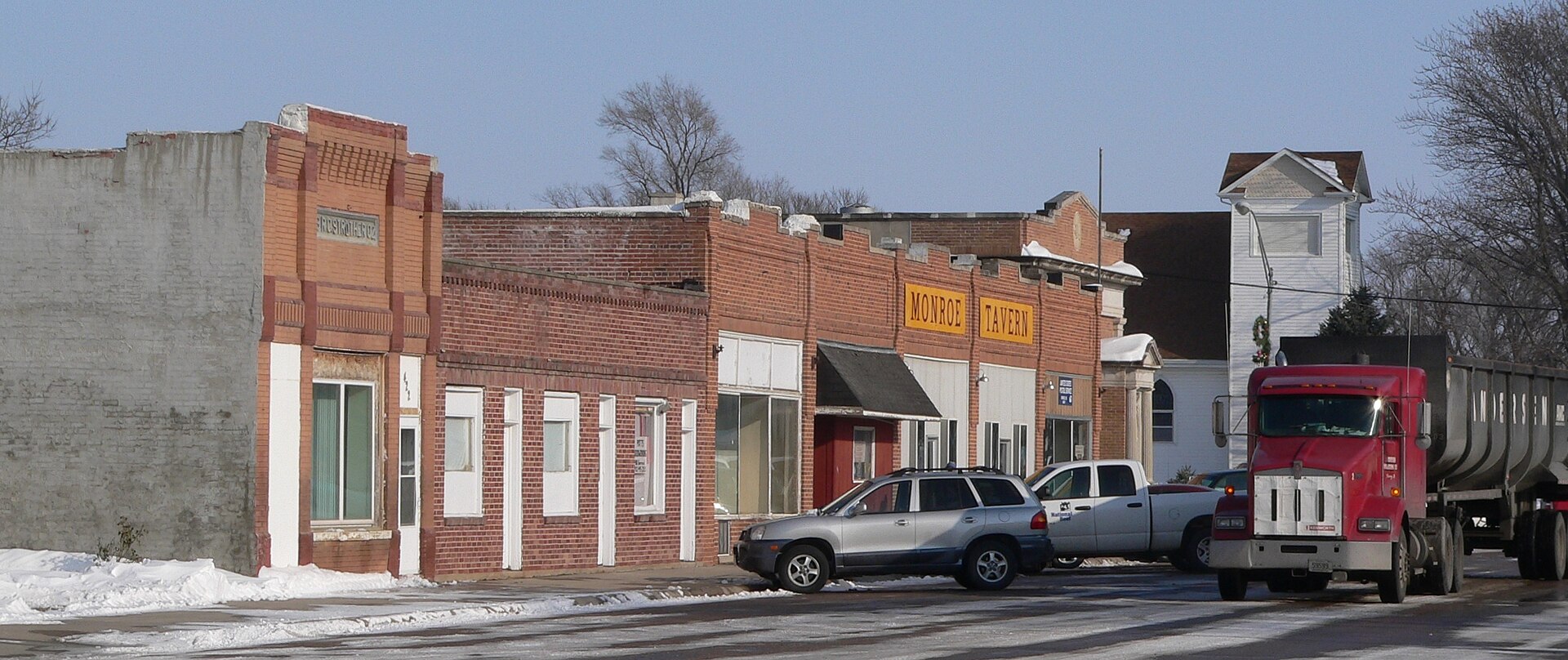 Downtown Monroe, Nebraska