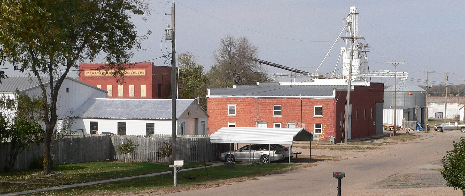 Downtown Morse Bluff, Nebraska.