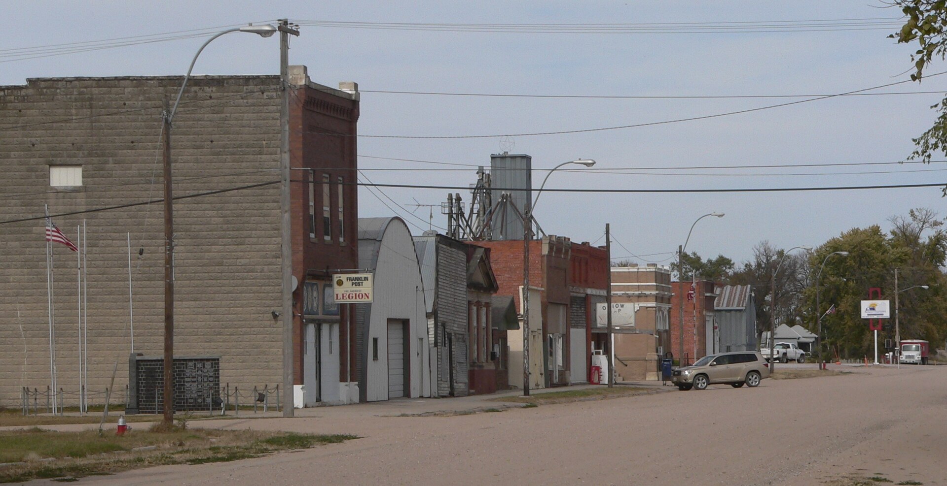 Downtown Ohiowa, Nebraska.