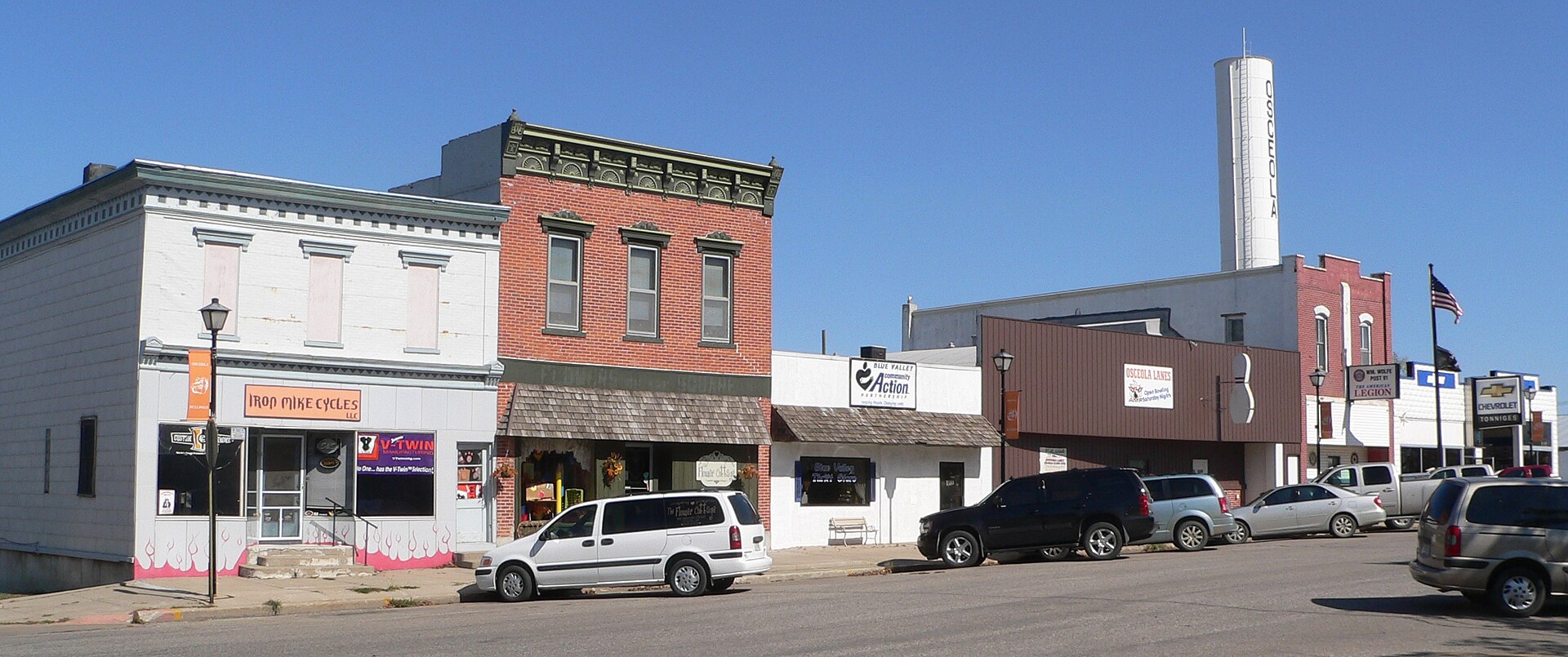 Downtown Osceola, Nebraska.
