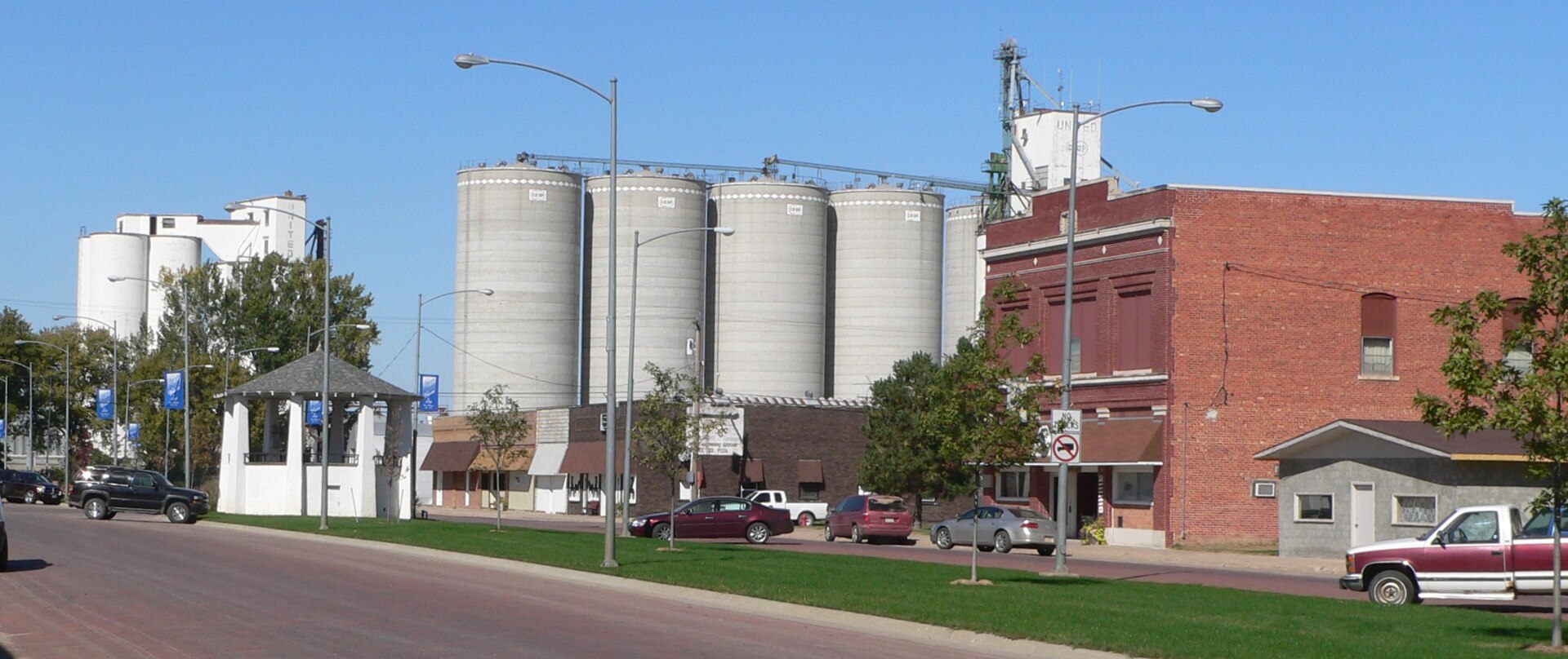 Downtown Polk, Nebraska.