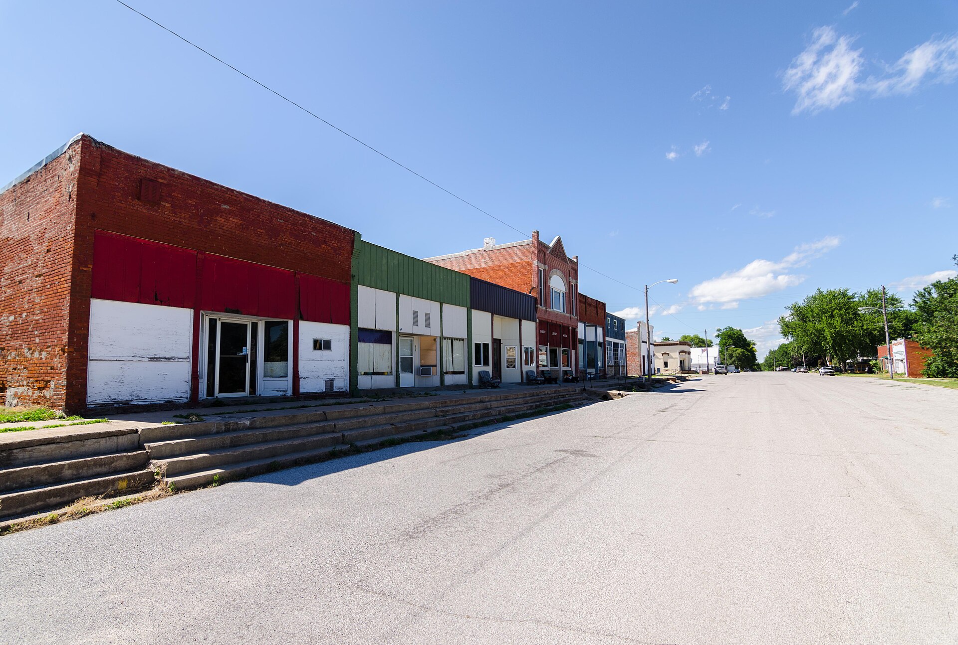 Main Street — Shubert, Nebraska