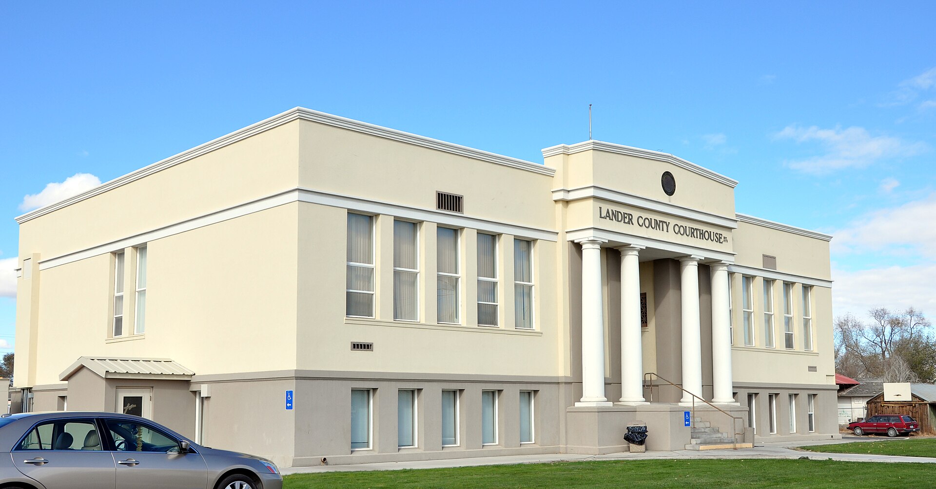 Lander County Courthouse in Battle Mountain, Nevada, United States