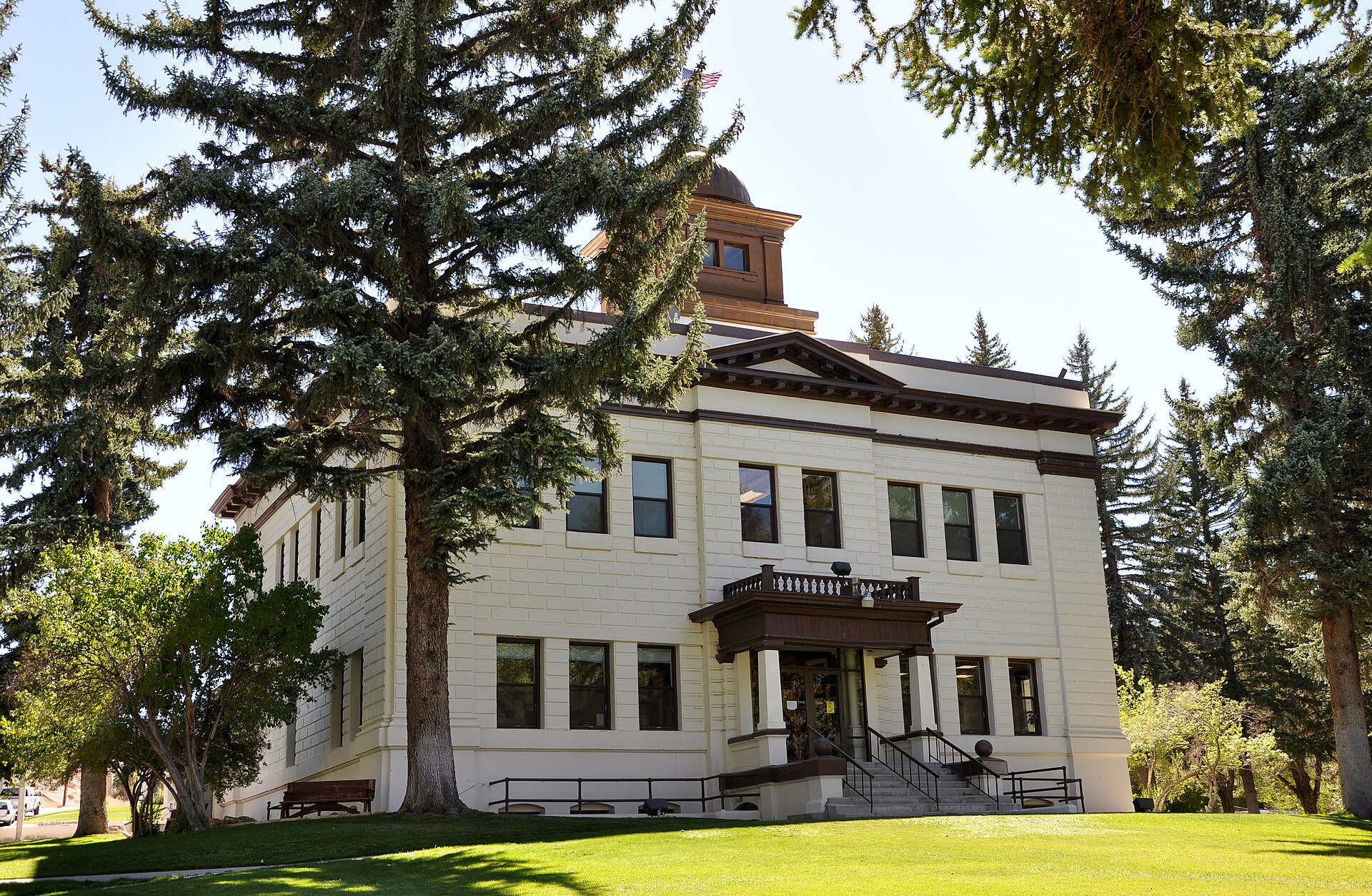 White Pine County Courthouse in Ely, Nevada, in the United States