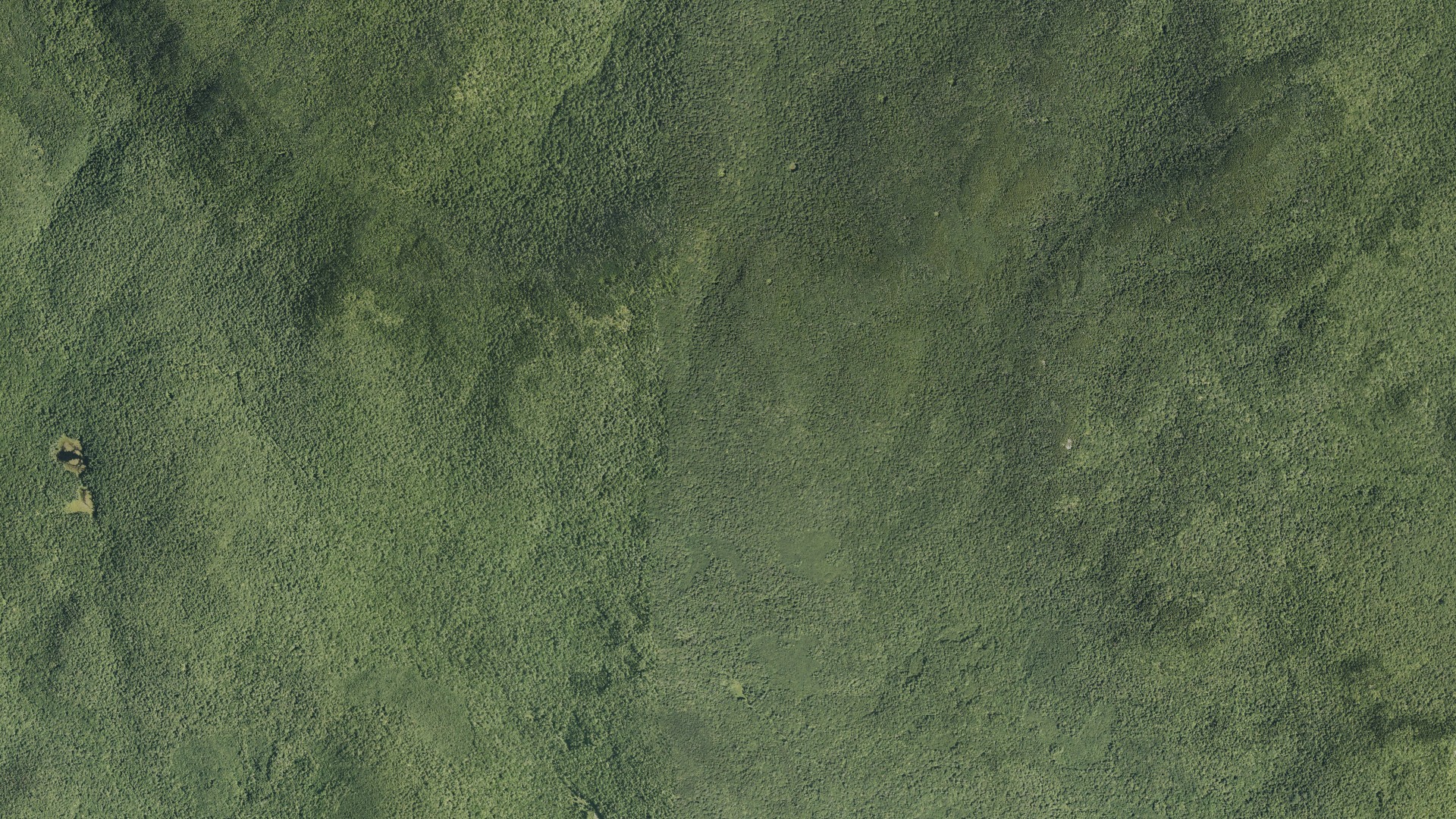Natural-color aerial photograph of land around Ellsworth, New Hampshire