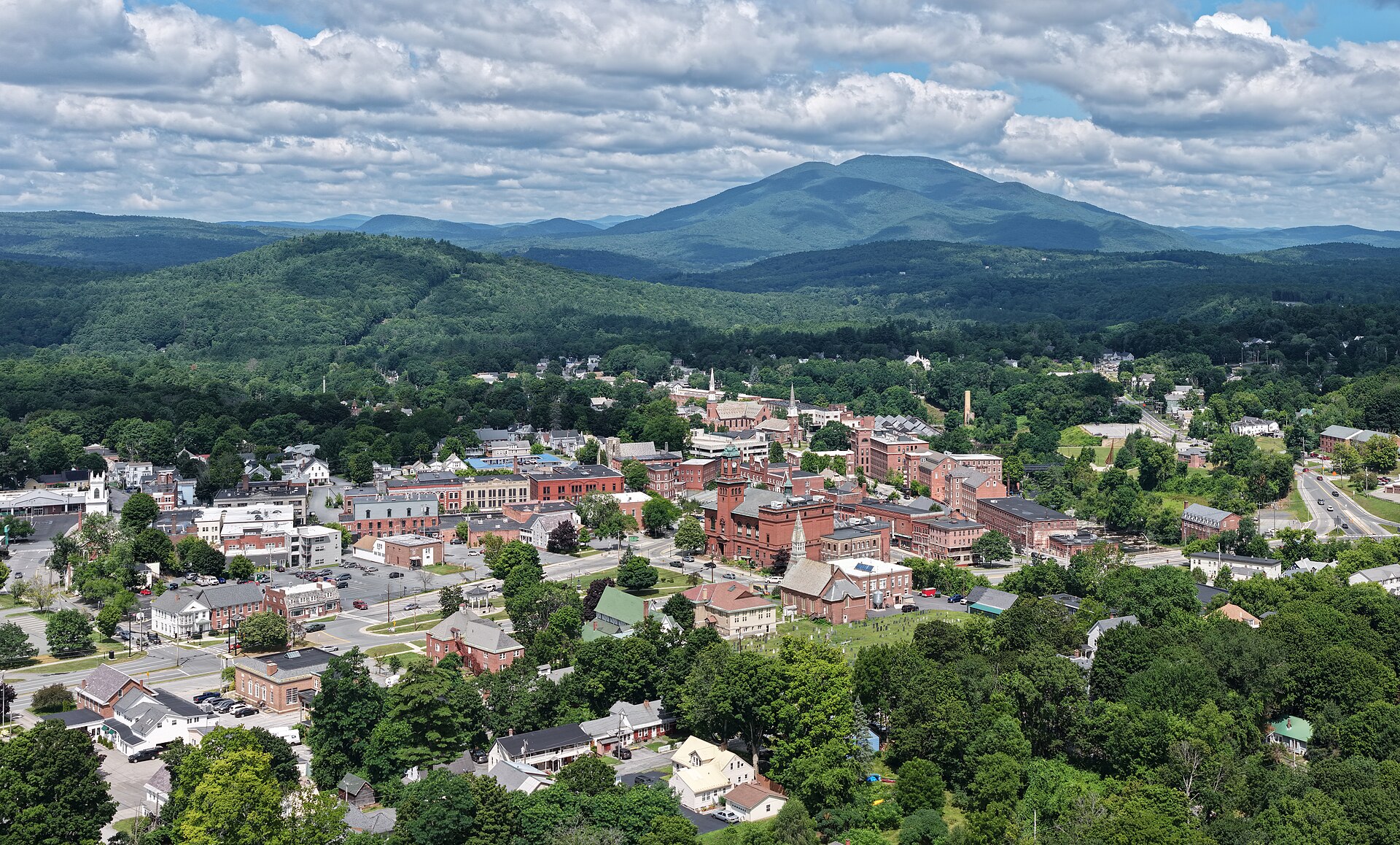 Claremont, New Hampshire, from the southeast