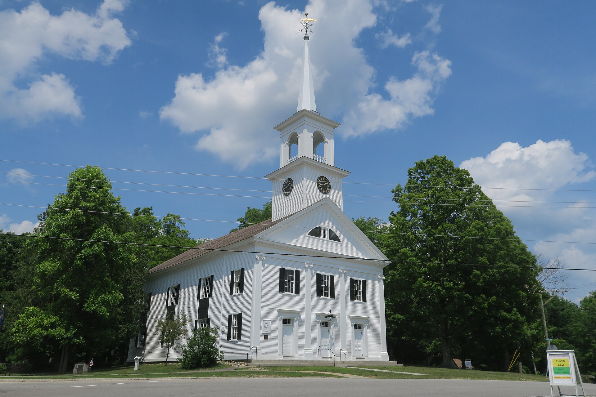 Old Meeting House, Francestown New Hampshire This is an image of a place or building that is listed on the National Register of Historic Places in the United States of America.
