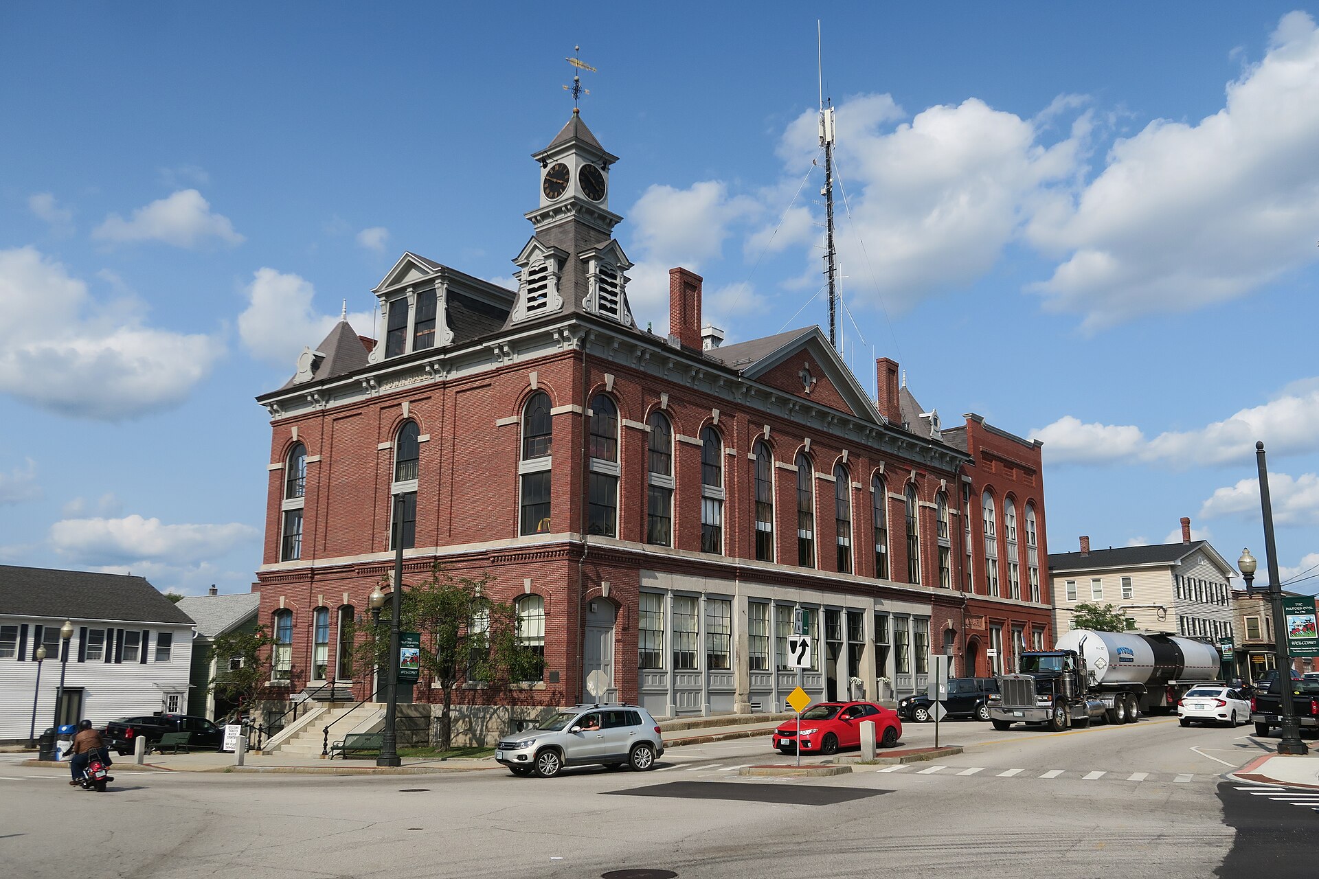 Milford Town Hall, Milford New Hampshire