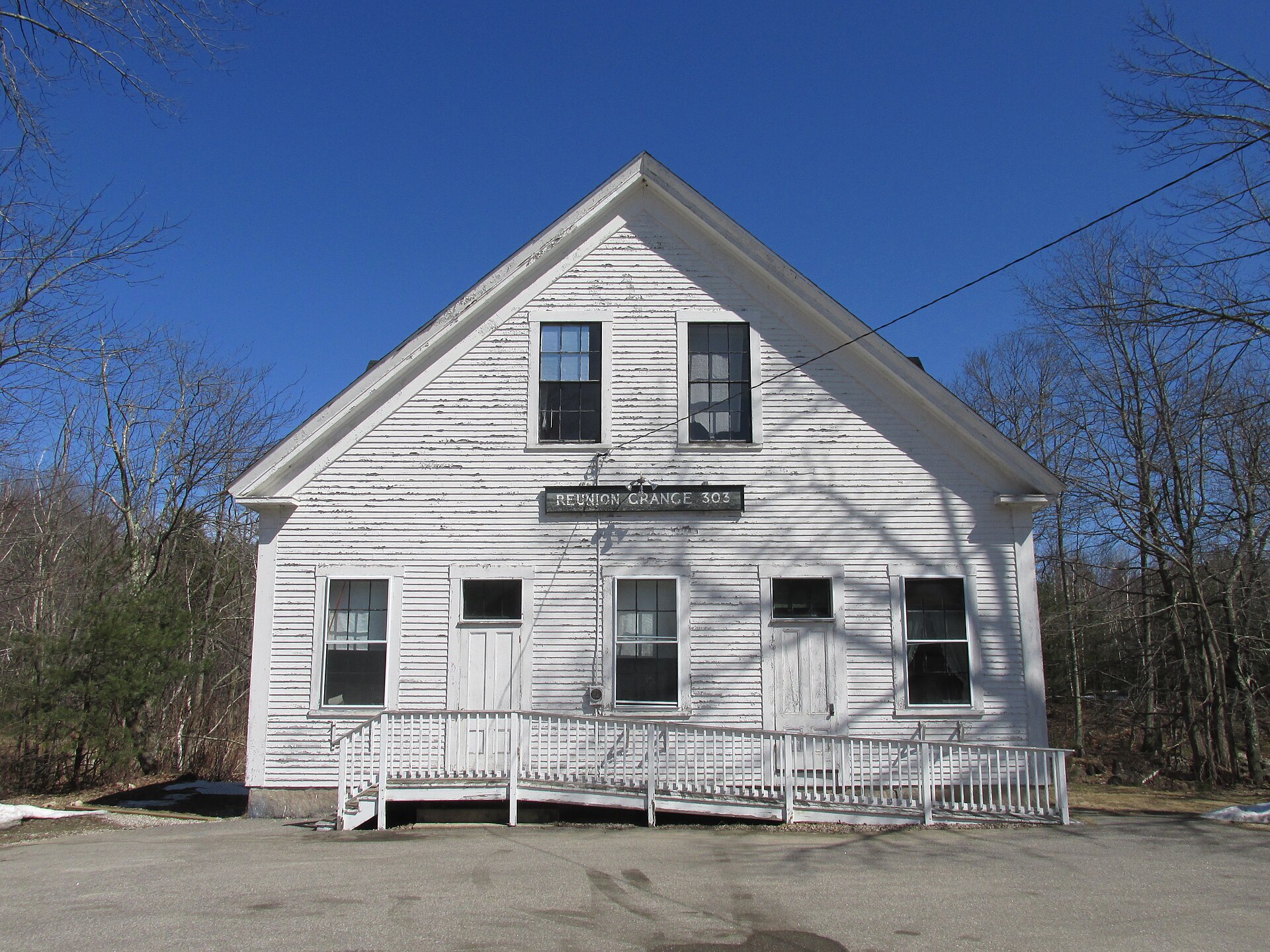 Reunion Grange 303, Union New Hampshire