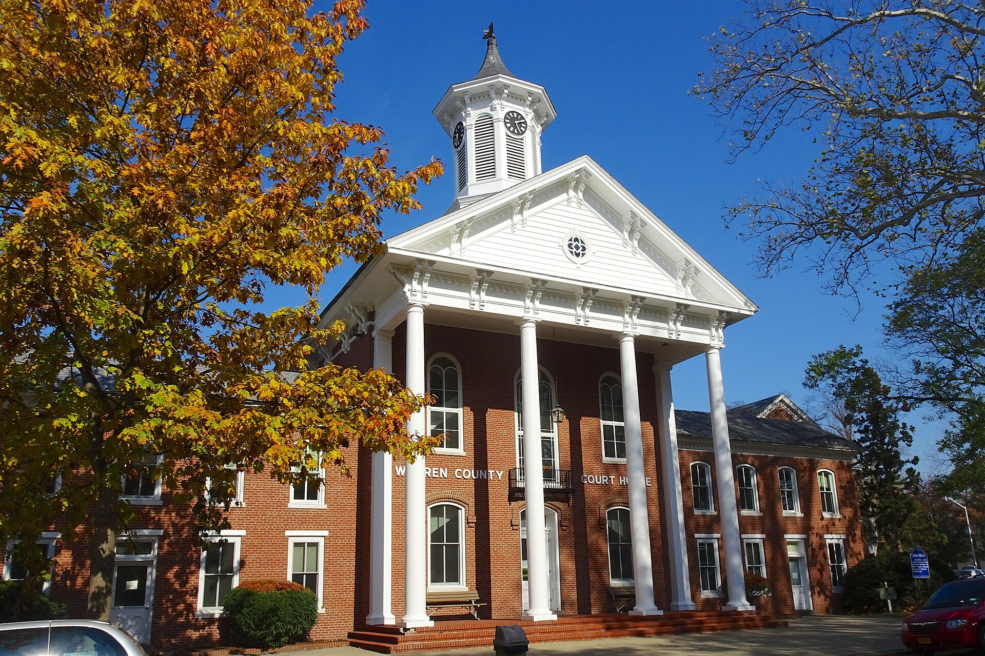 The Warren County Courthouse in Belvidere, New Jersey.