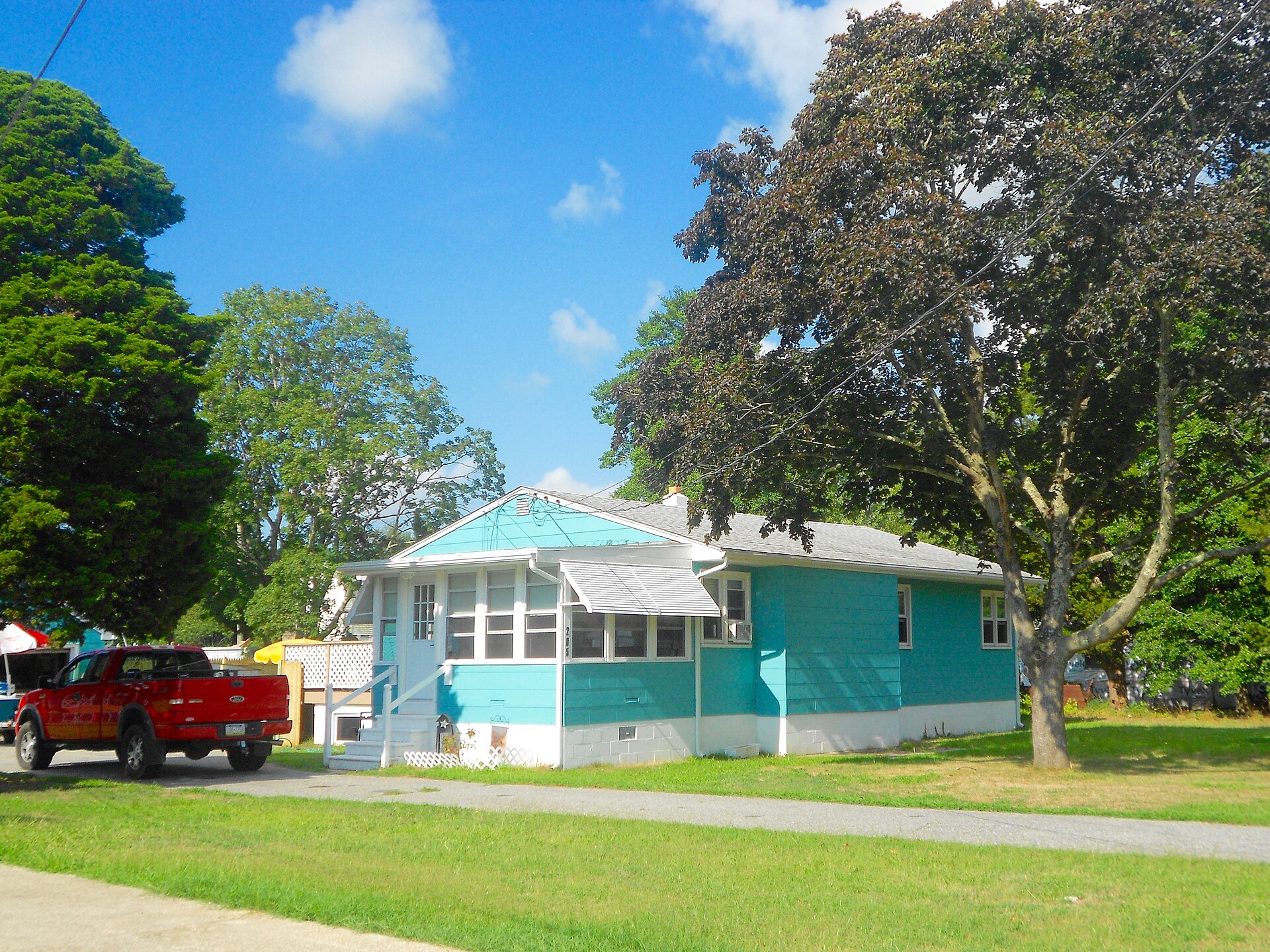 House in Burleigh, an unincorporated community in Cape May County, New Jersey