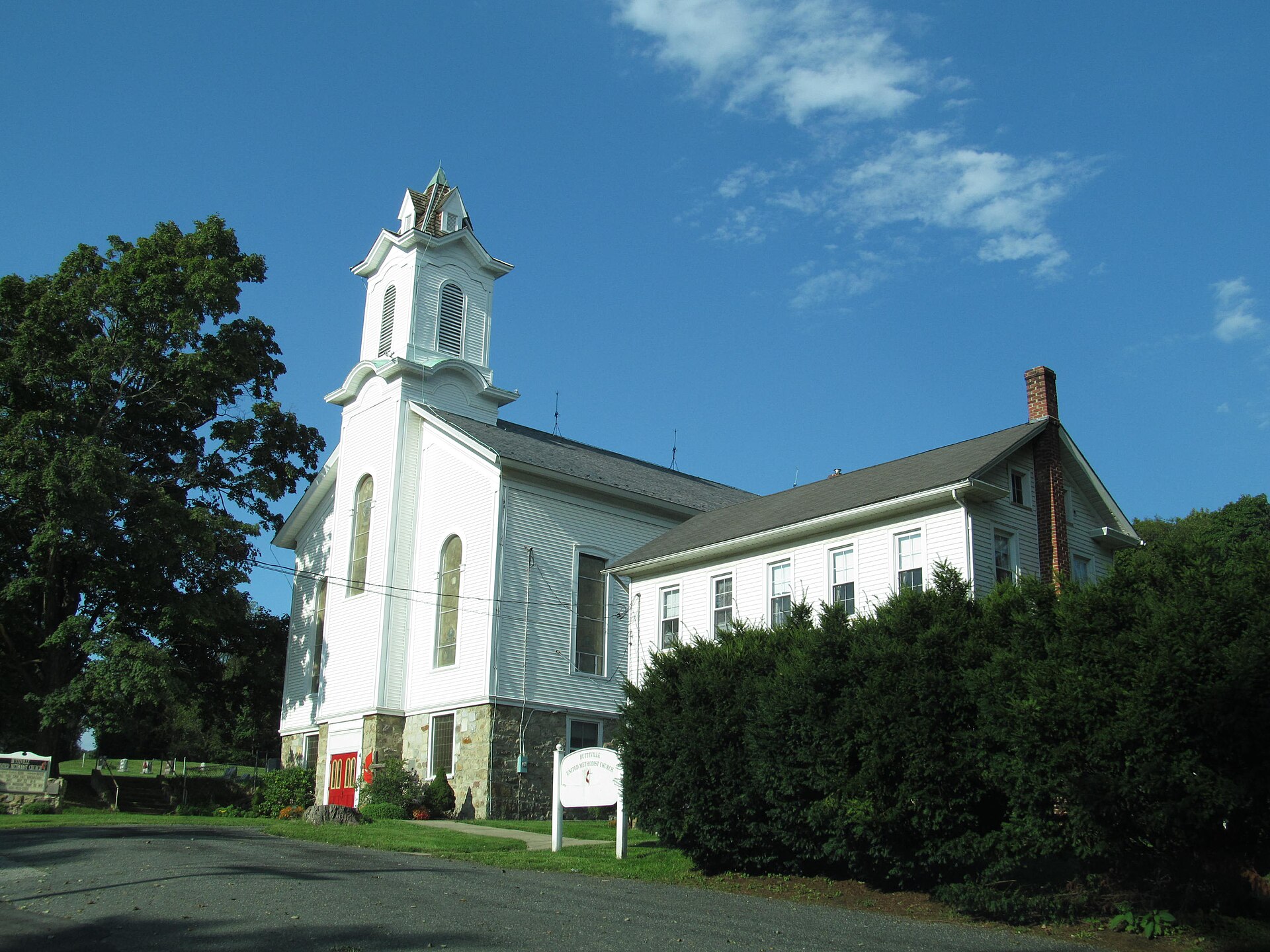 Buttzville United Methodist Church, Buttzville, New Jersey