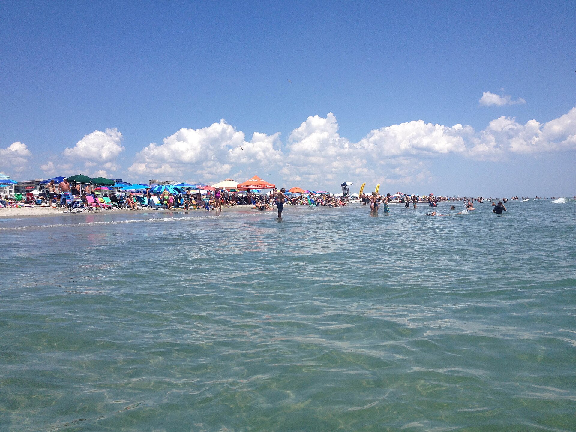 Diamond Beach in Wildwood Crest on July 24, 2015. — New Jersey