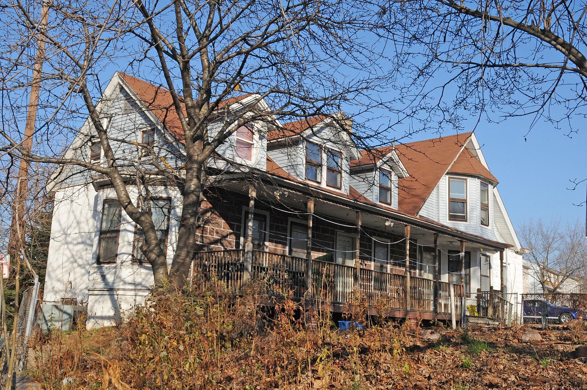 VAN HOUTEN-HILLMAN HOUSE, ELMWOOD PARK, BERGEN COUNTY NJ — New Jersey