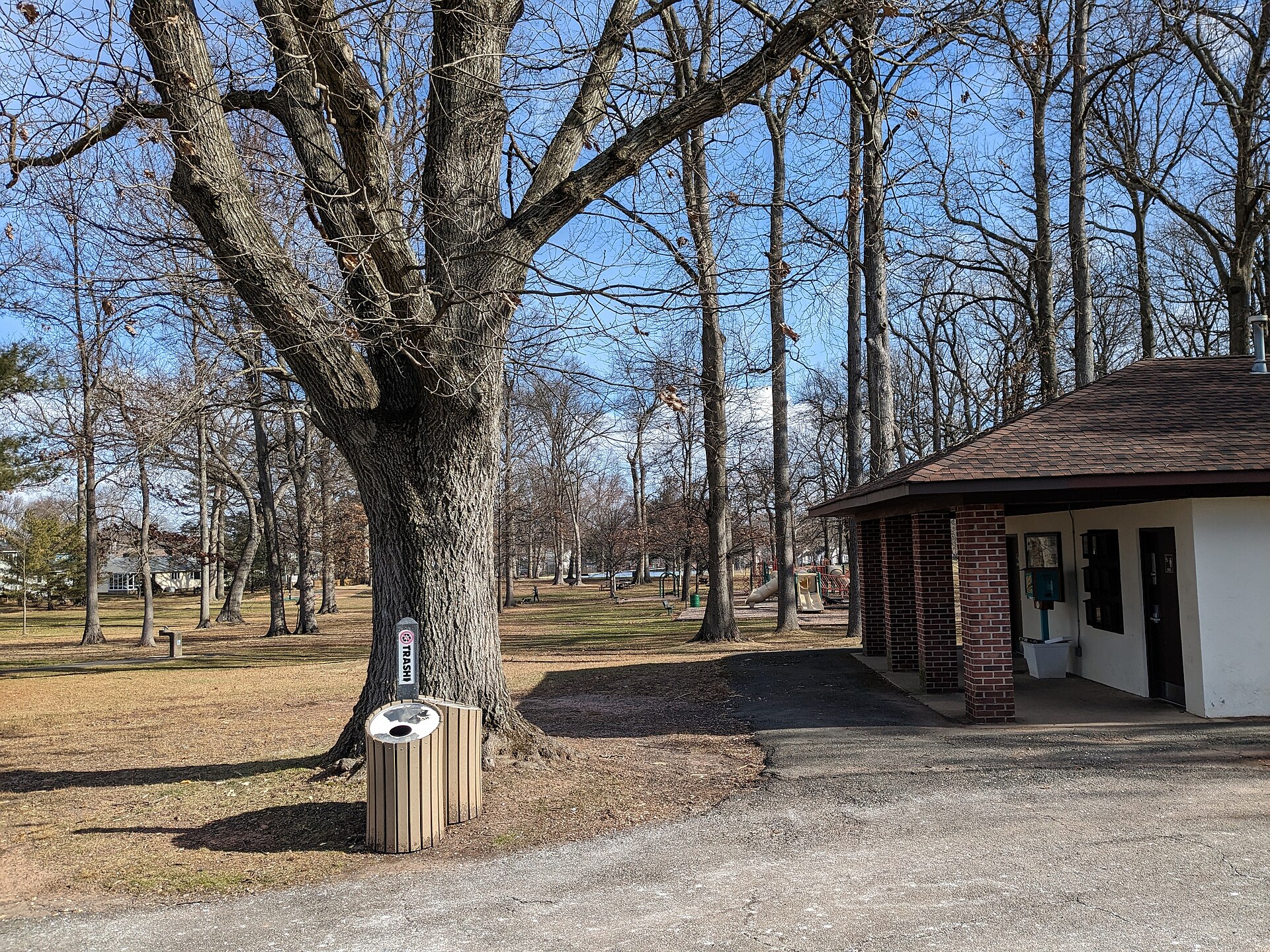 Unami Park, Garwood on a winter morning. — New Jersey