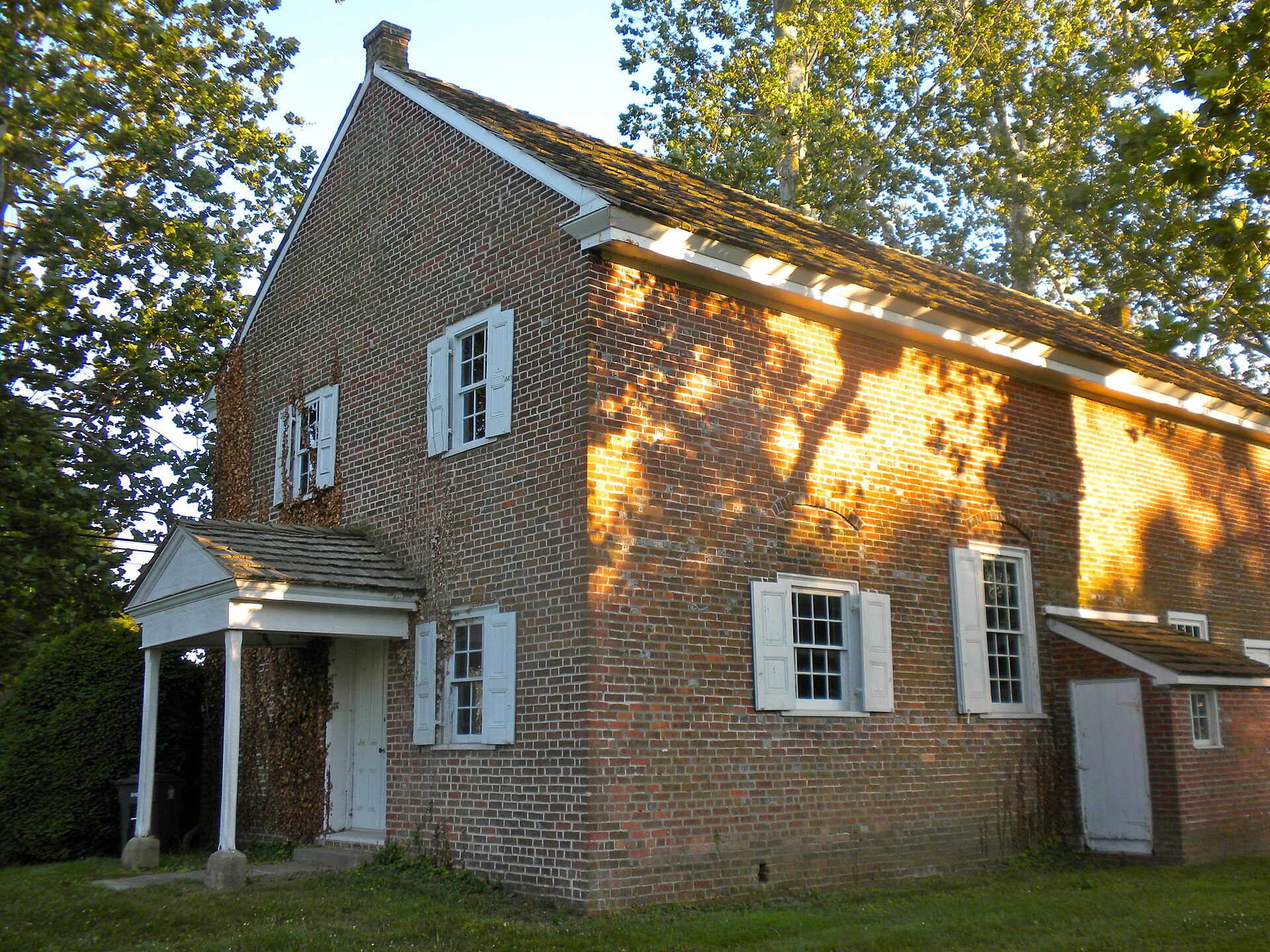 Alloways Creek Friends Meetinghouse on NRHP since December 18, 2003. — Hancocks Bridge, New Jersey