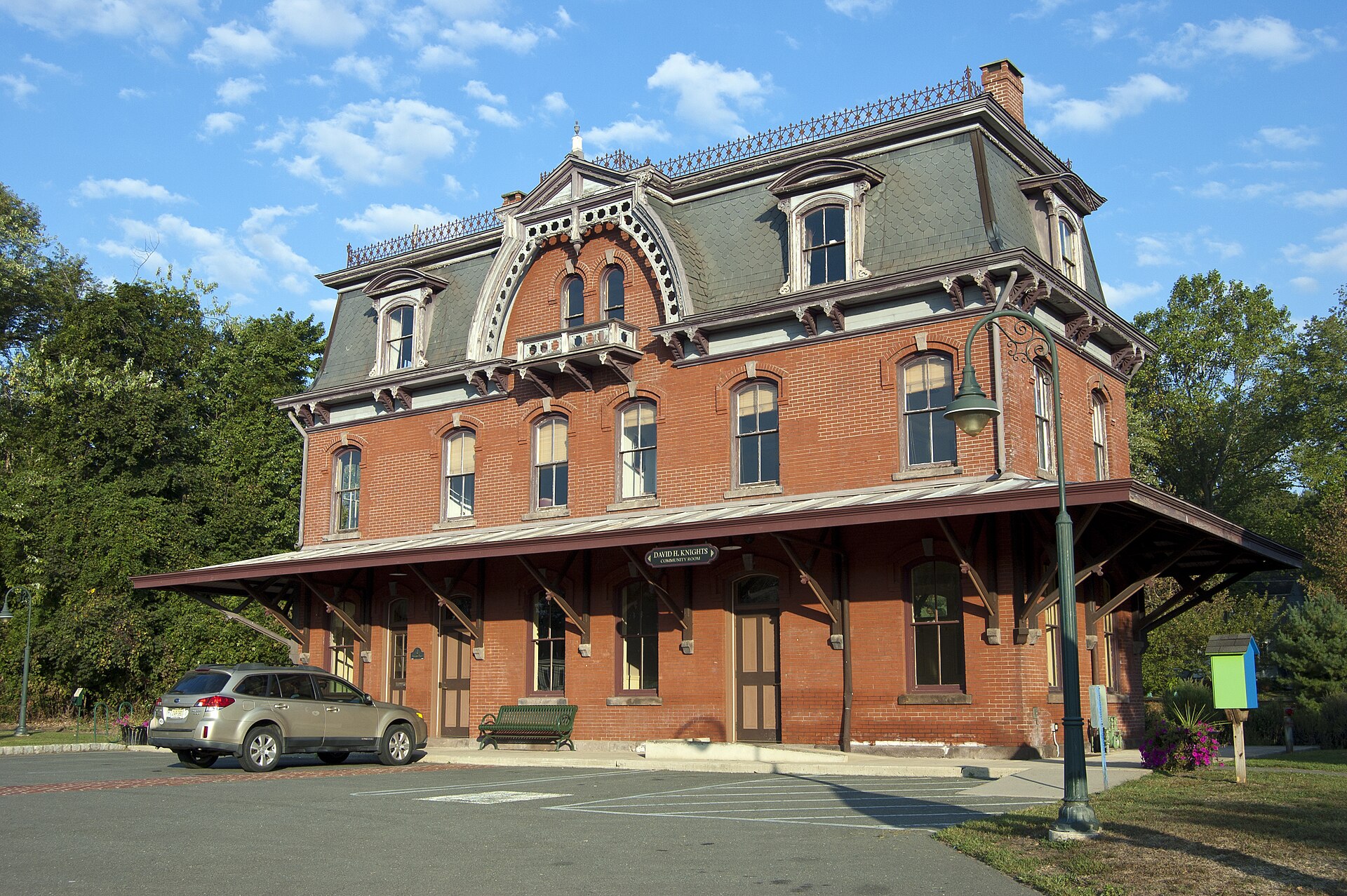 Hopewell Station in fall 2019 — New Jersey