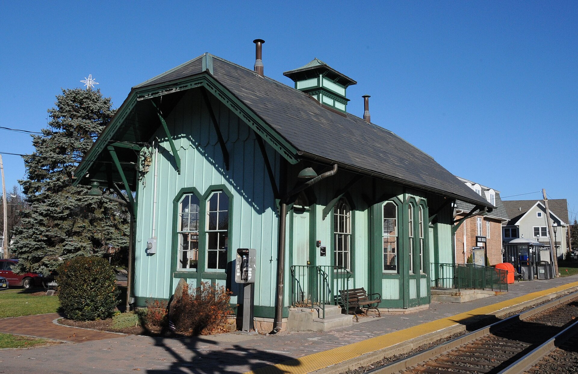 BUILT IN 1872 This is an image of a place or building that is listed on the National Register of Historic Places in the United States of America. Its reference number is 84002577 (Wikidata). — Park Ridge, New Jersey