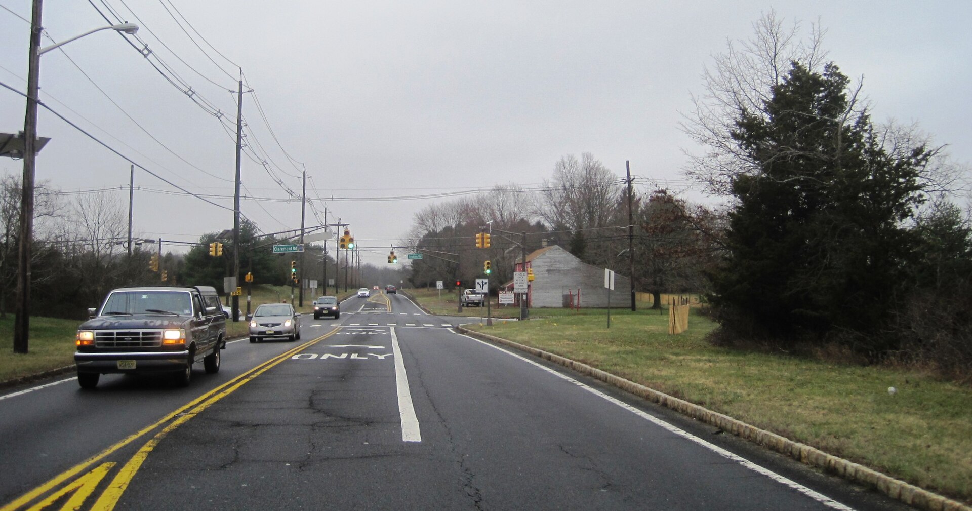 Photo of the census designated place of Pleasant Plains, New Jersey within Franklin Township, Somerset County.