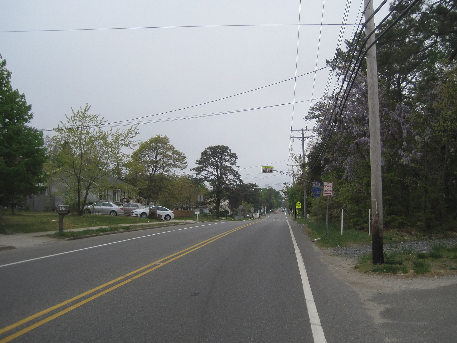 Photo showing South Toms River, New Jersey along County Route 530 (Dover Road).