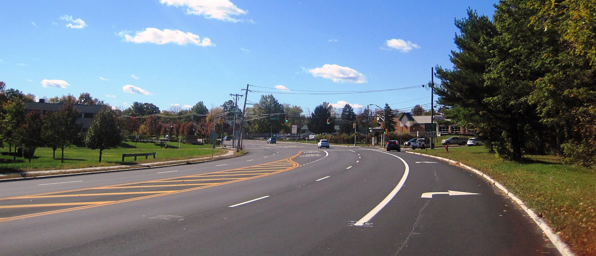 Photo of Ten Mile Run, New Jersey, a census-designated place within Franklin Township, Somerset County (also on the border of South Brunswick, Middlesex County).