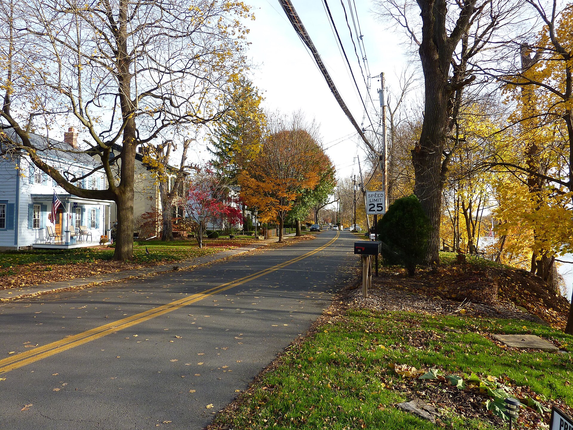 View of Titusville, New Jersey