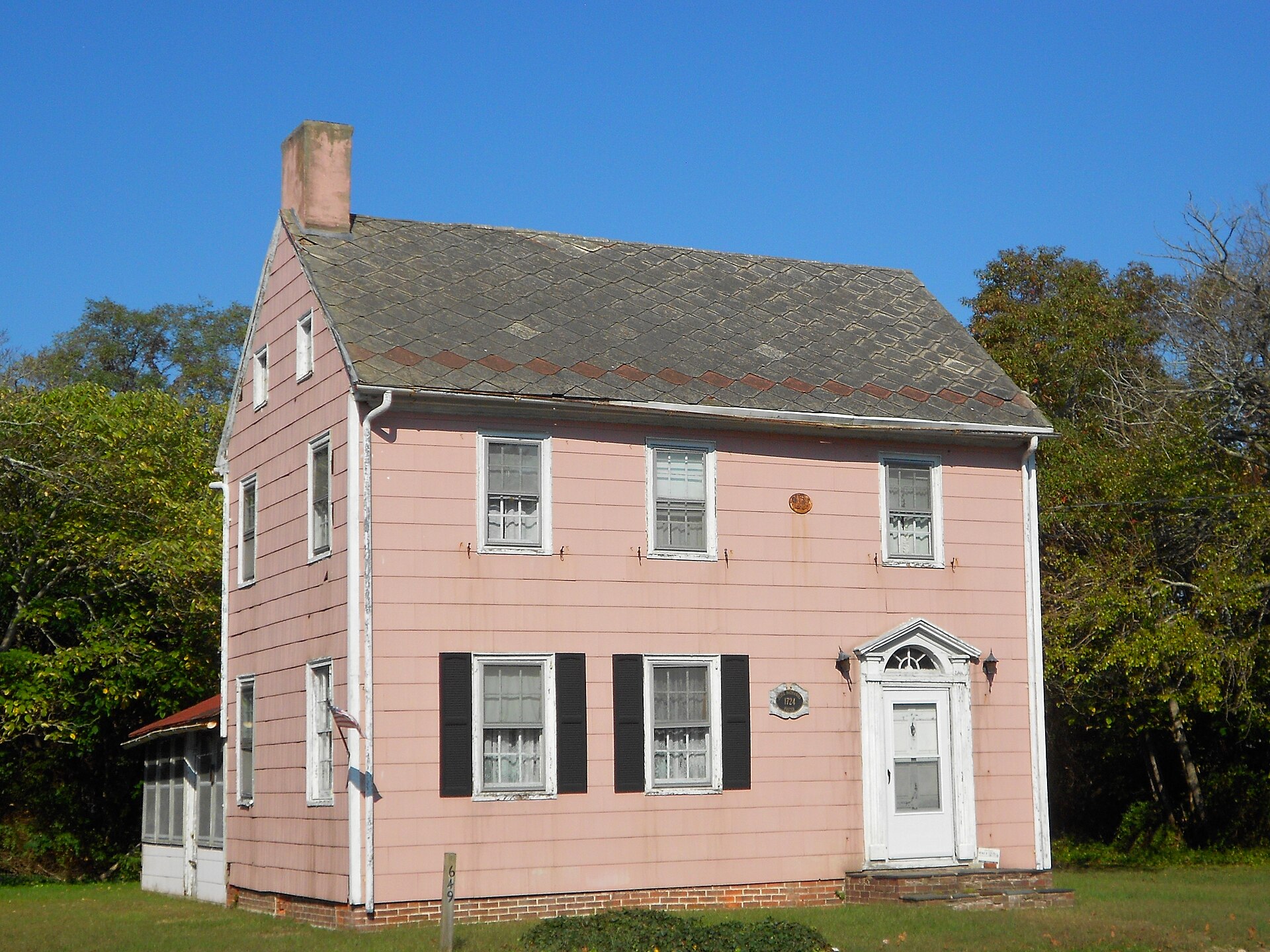 Judge Nathaniel Foster House listed on the NRHP on August 25, 2014 (#14000516) at 1649 Bayshore Dr. in Villas, Lower Township, Cape May County, New Jersey